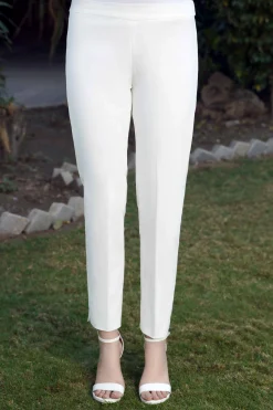 Dyed Pants-White