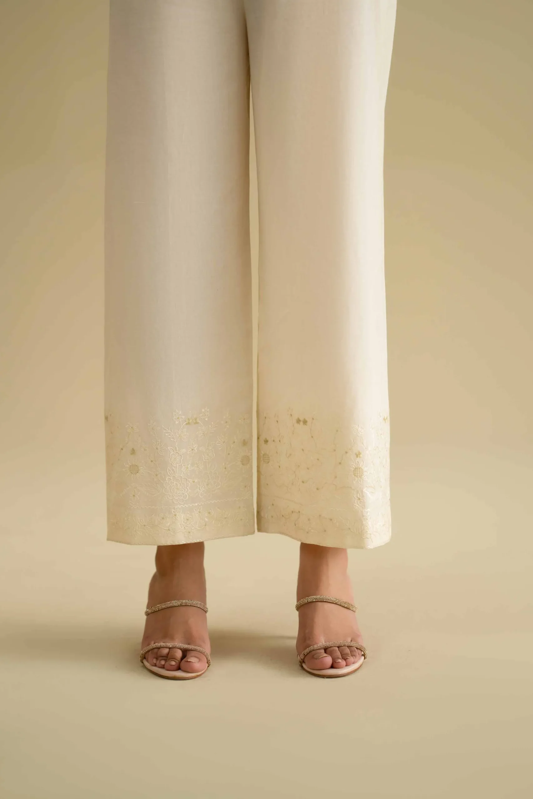 Embroidered Culottes - KFE26-126