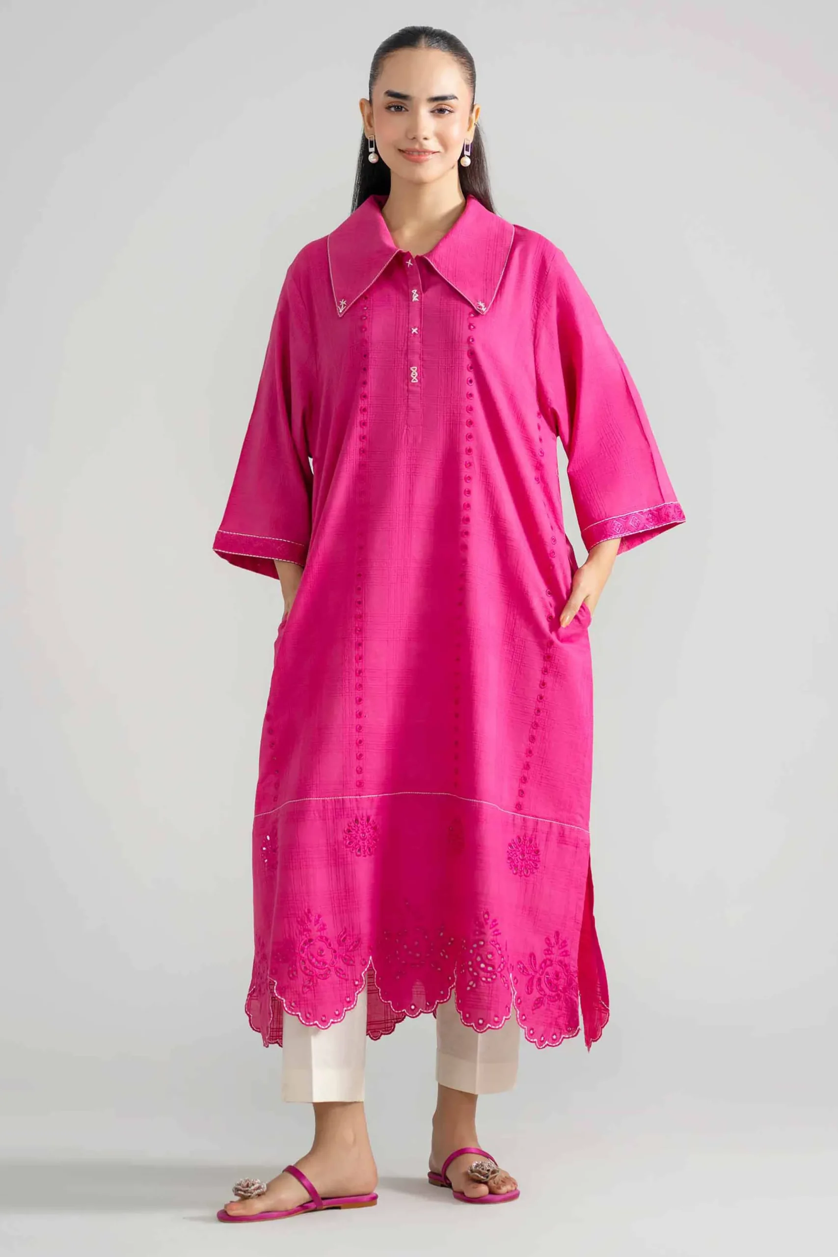 Embroidered Dress - AS26-42