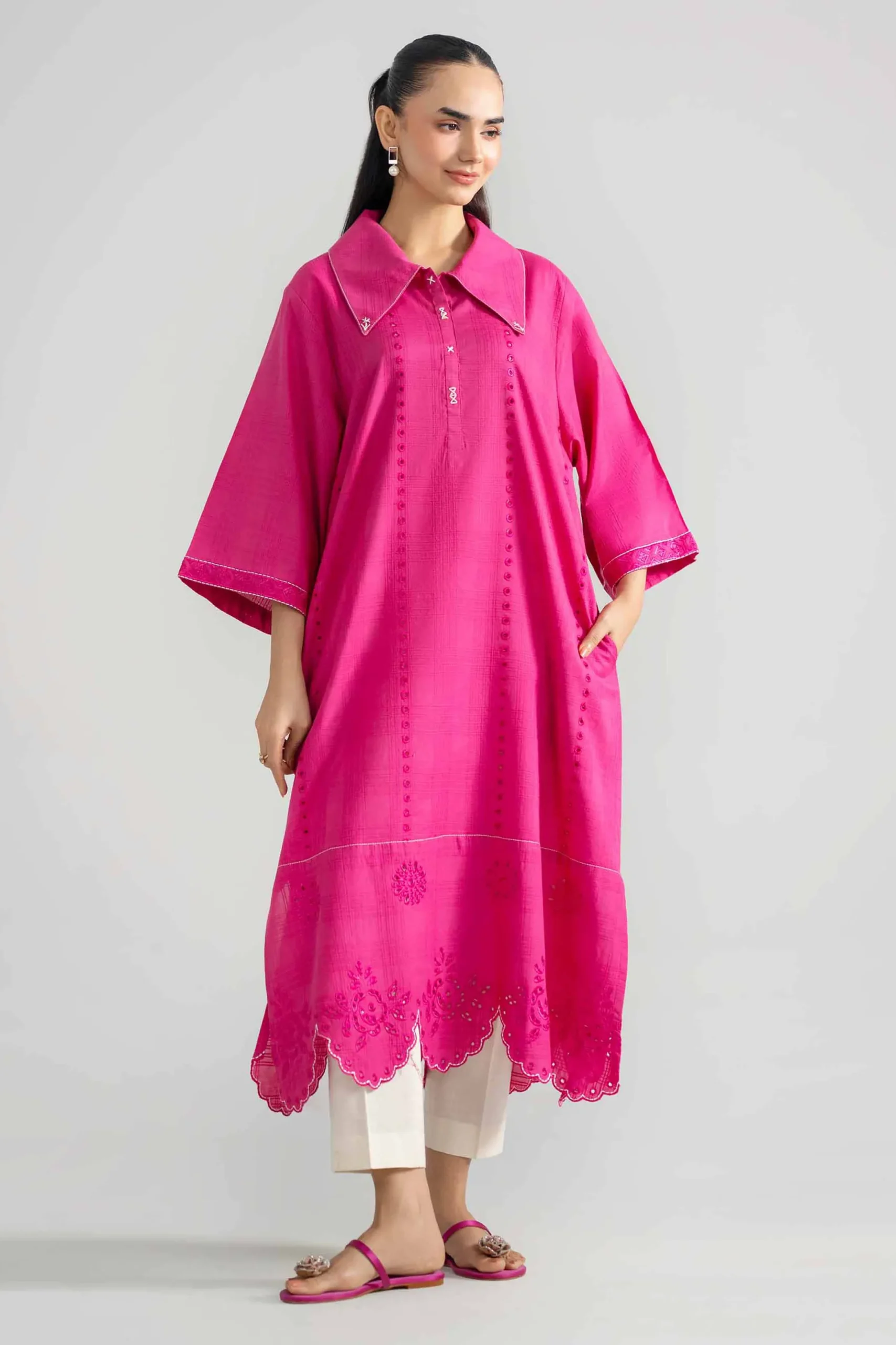 Embroidered Dress - AS26-42