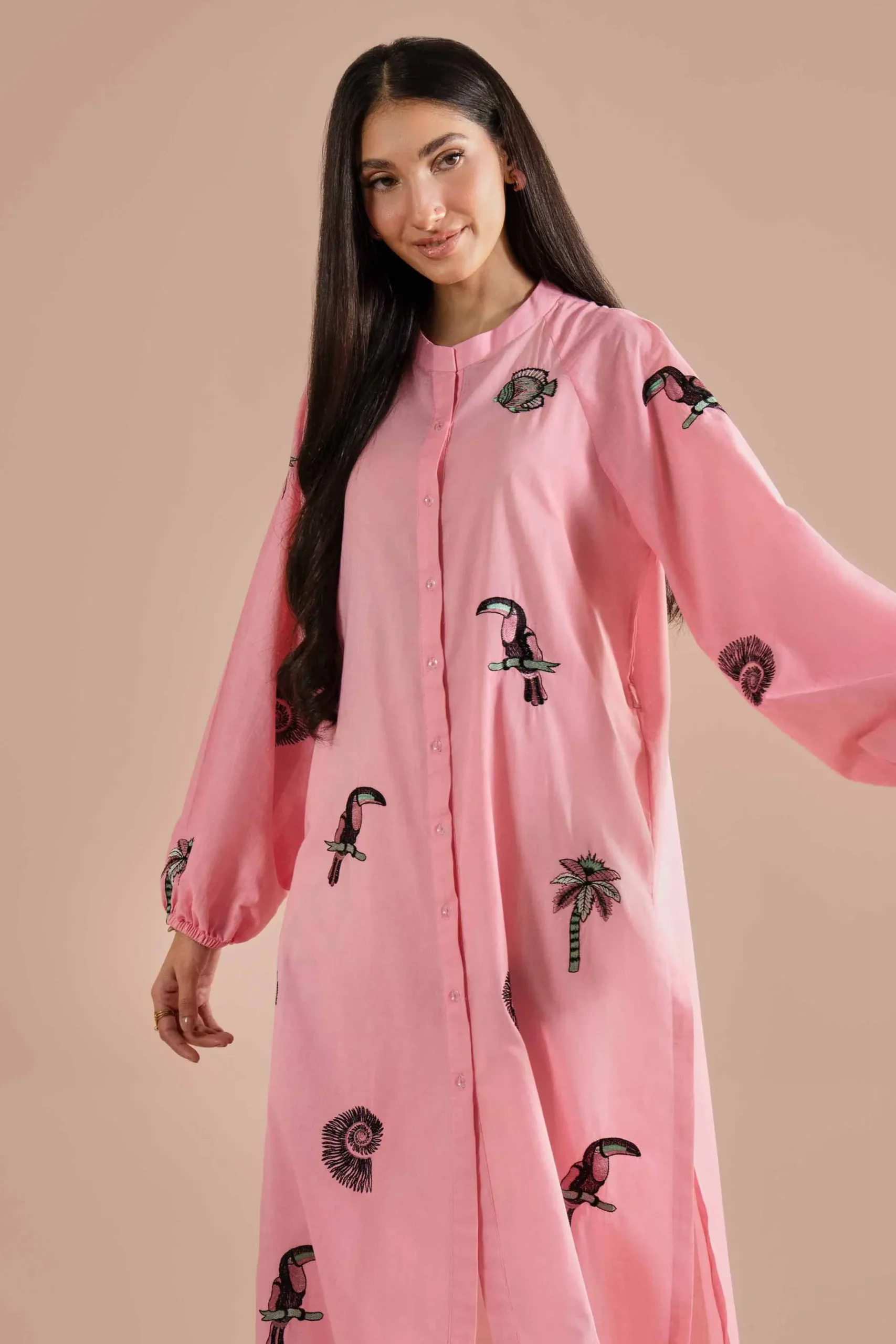 Embroidered Dress - AS26-09