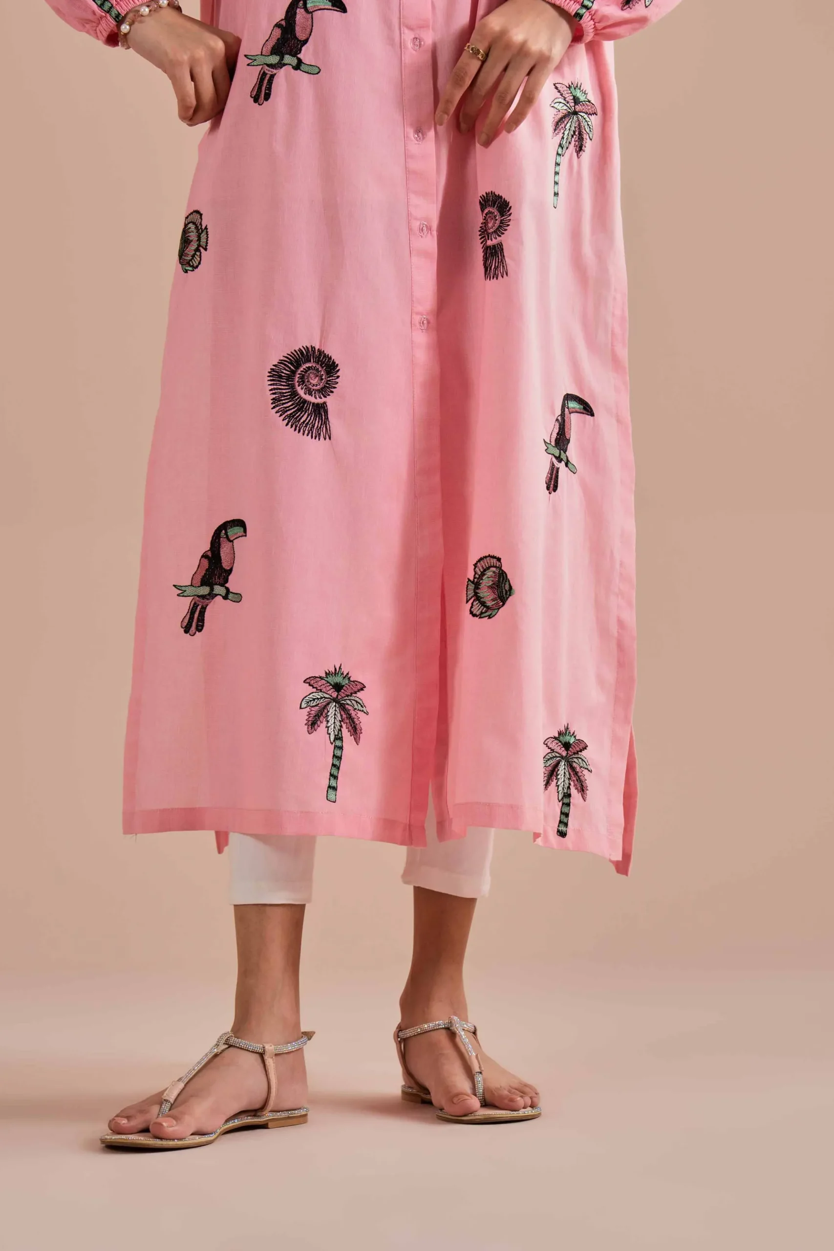 Embroidered Dress - AS26-09