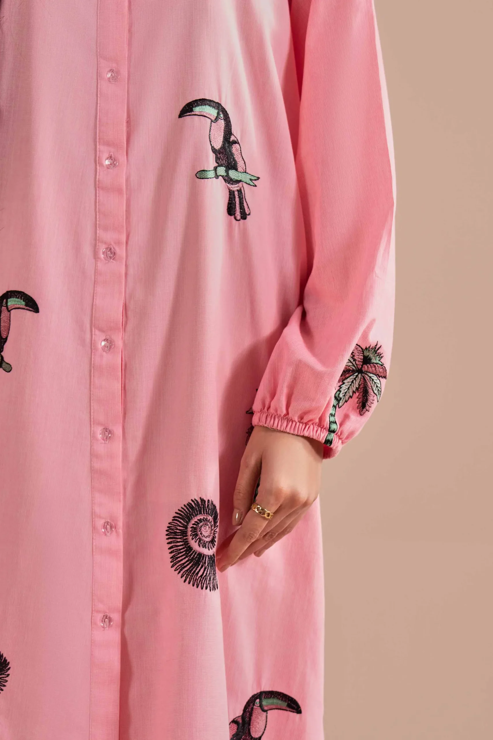 Embroidered Dress - AS26-09
