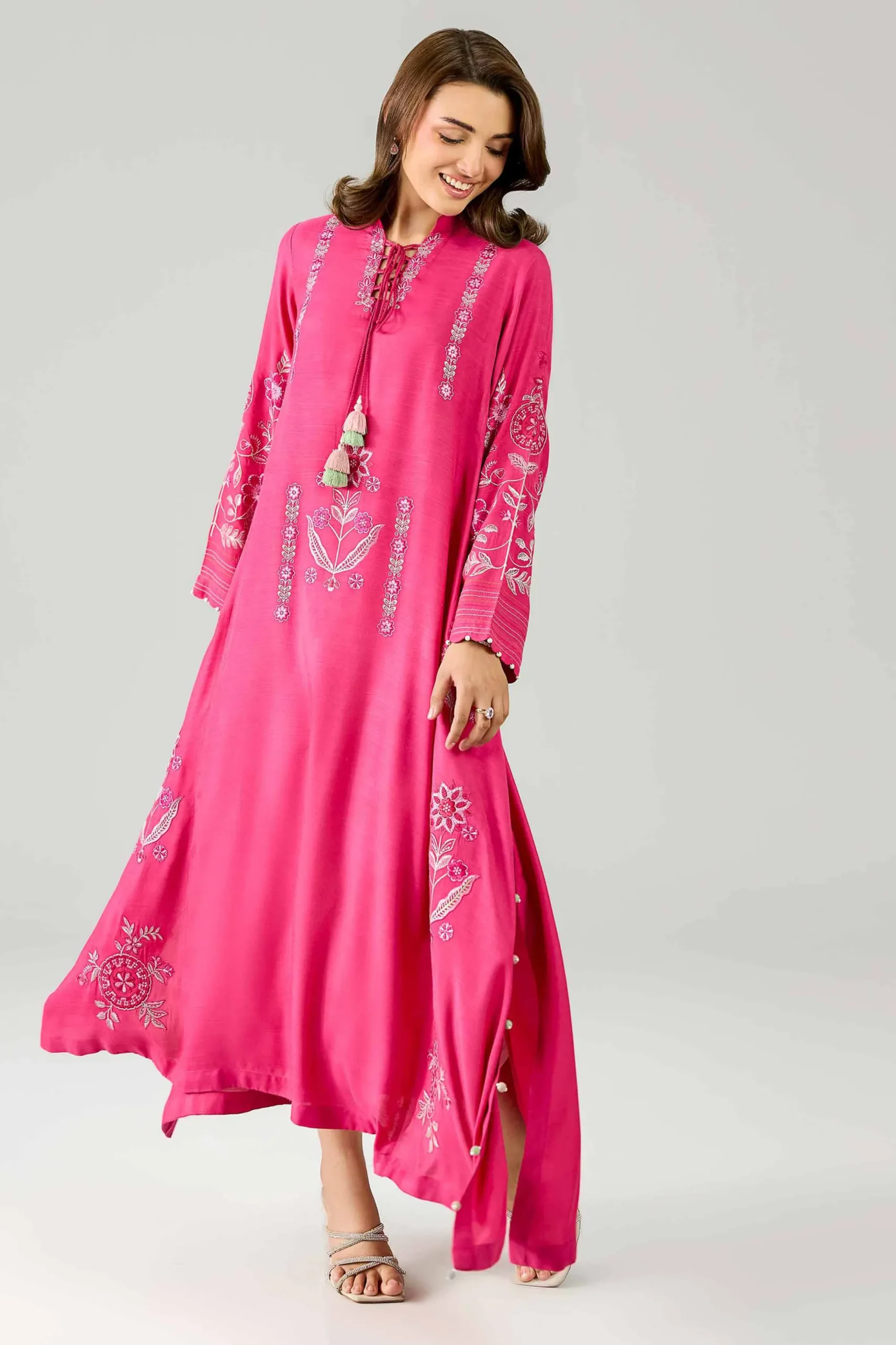Embroidered Dress - FE26-81