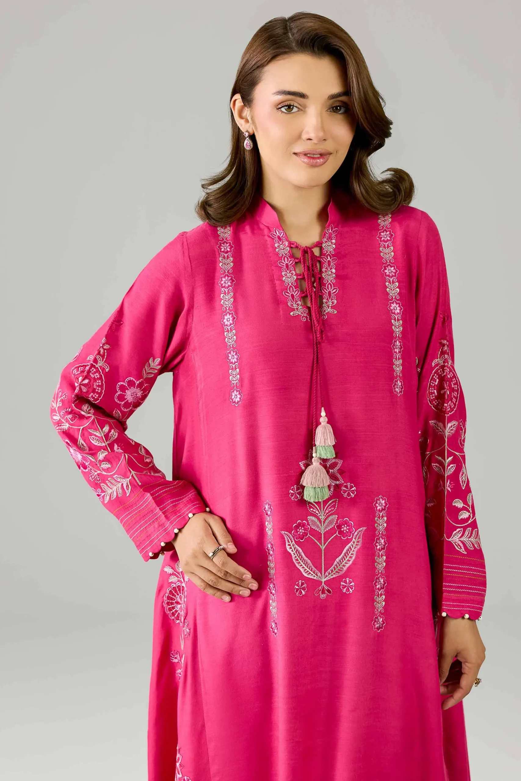 Embroidered Dress - FE26-81