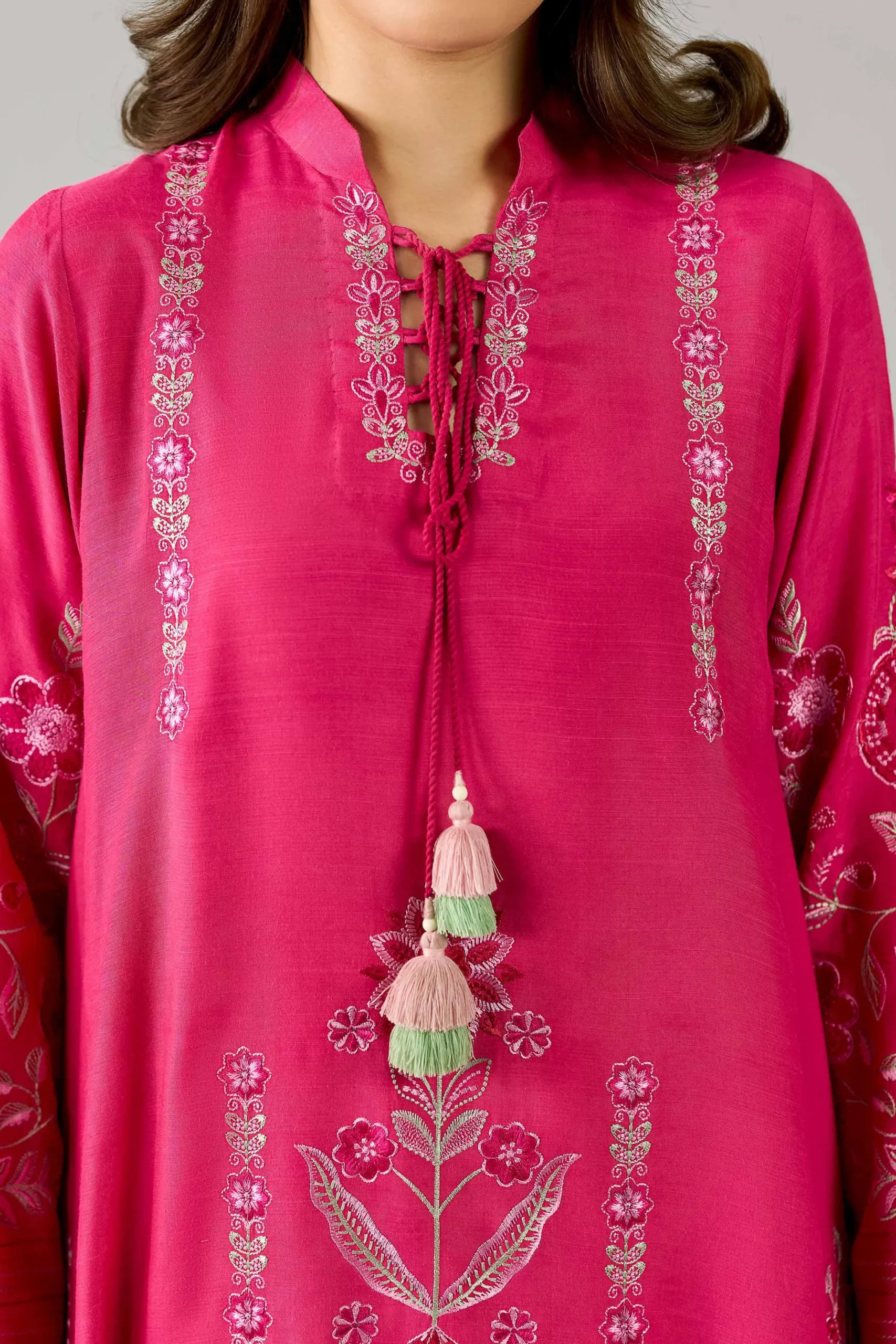 Embroidered Dress - FE26-81