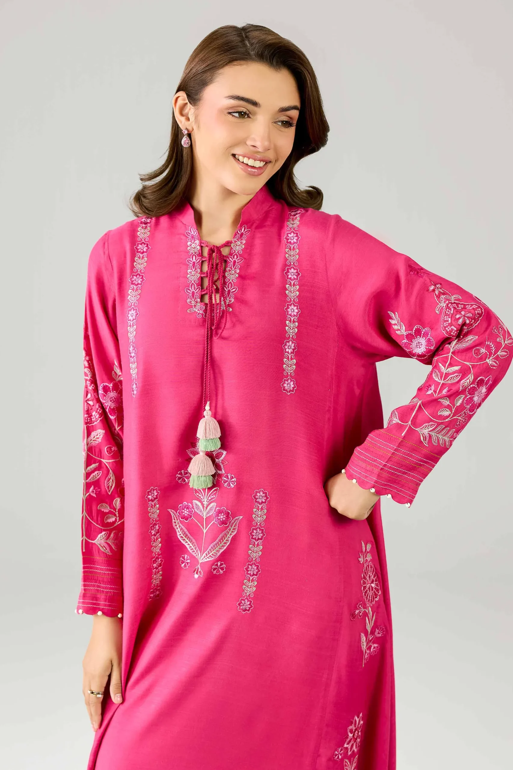 Embroidered Dress - FE26-81