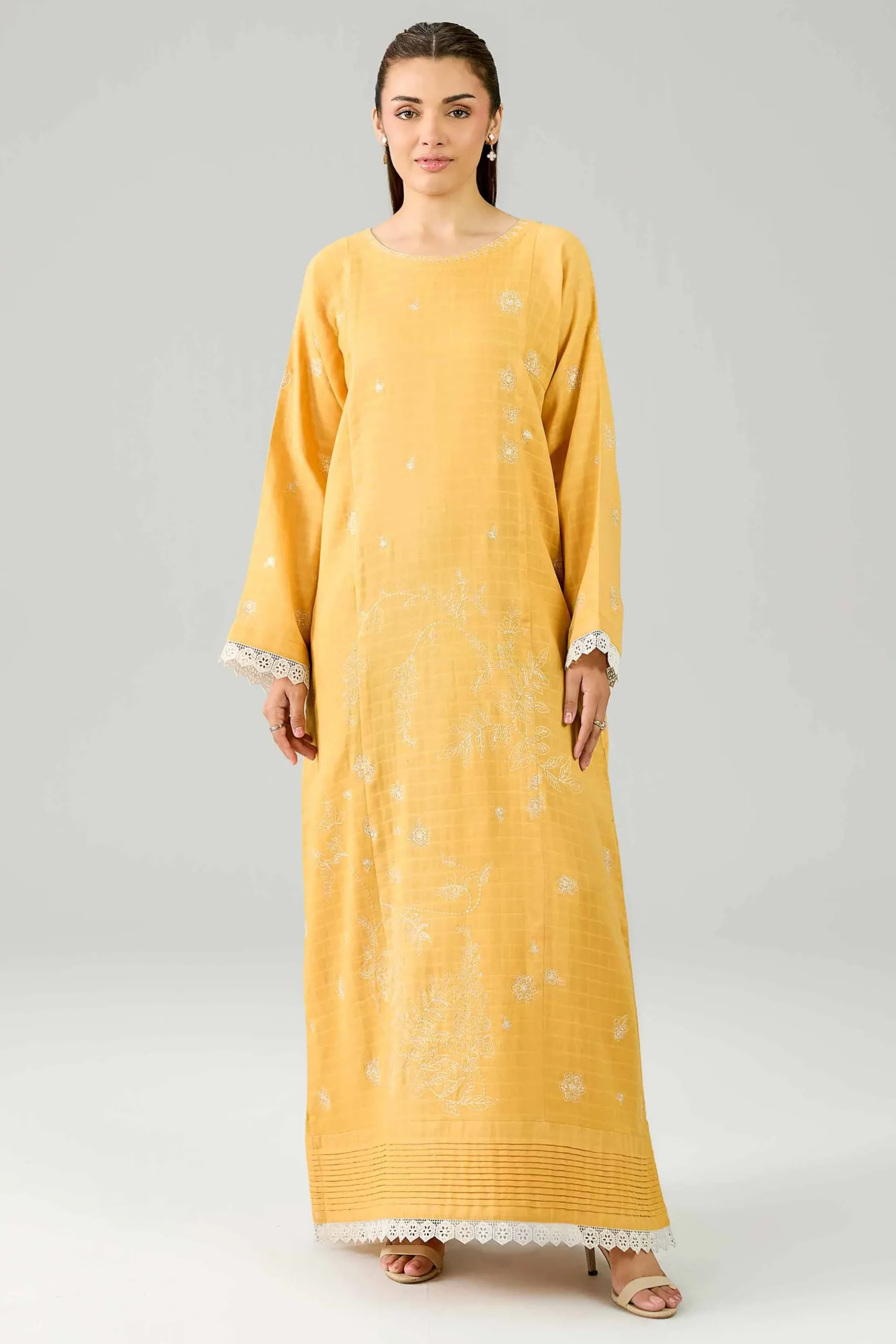 Embroidered Dress - FE26-102