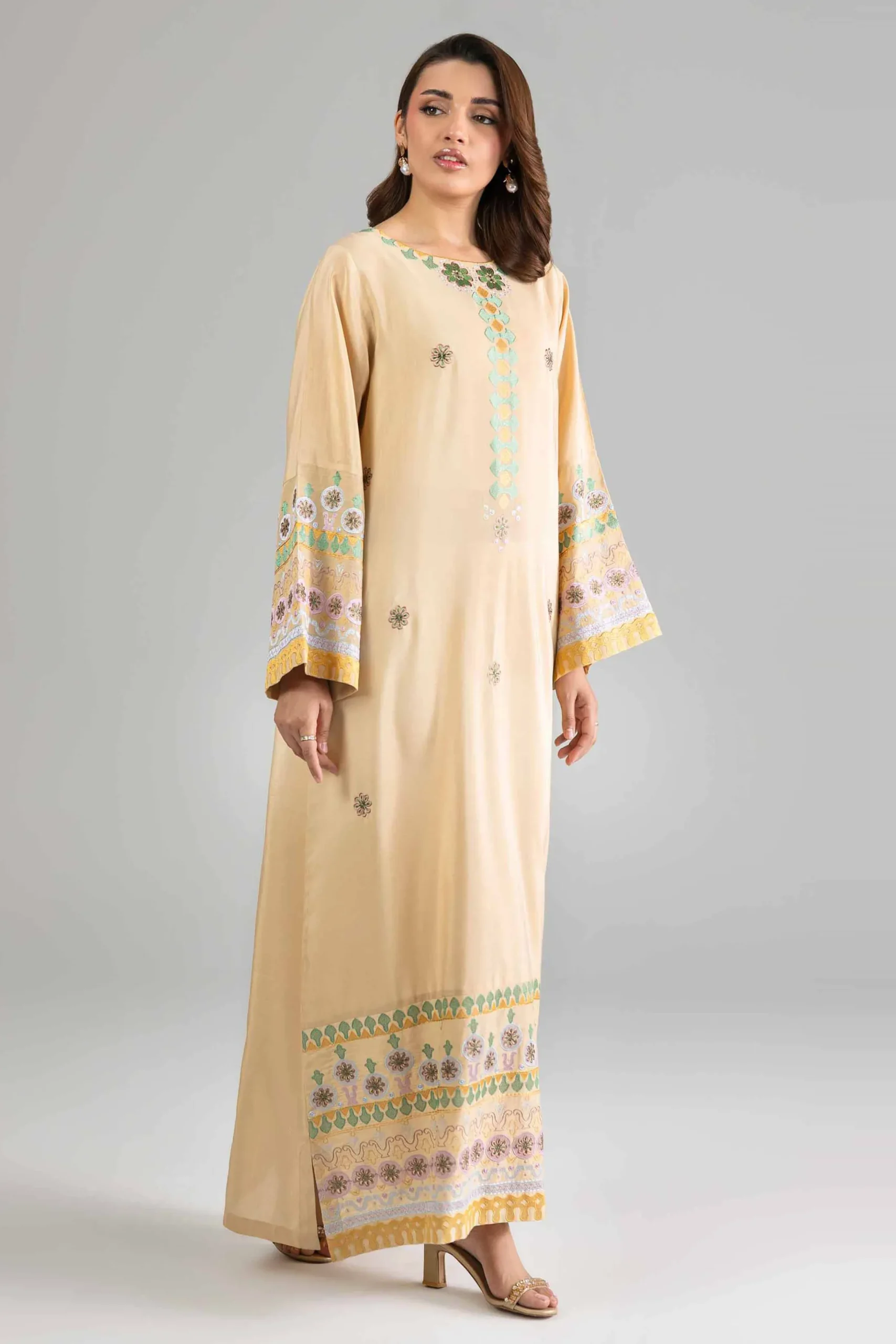 Embroidered Dress - FE26-108