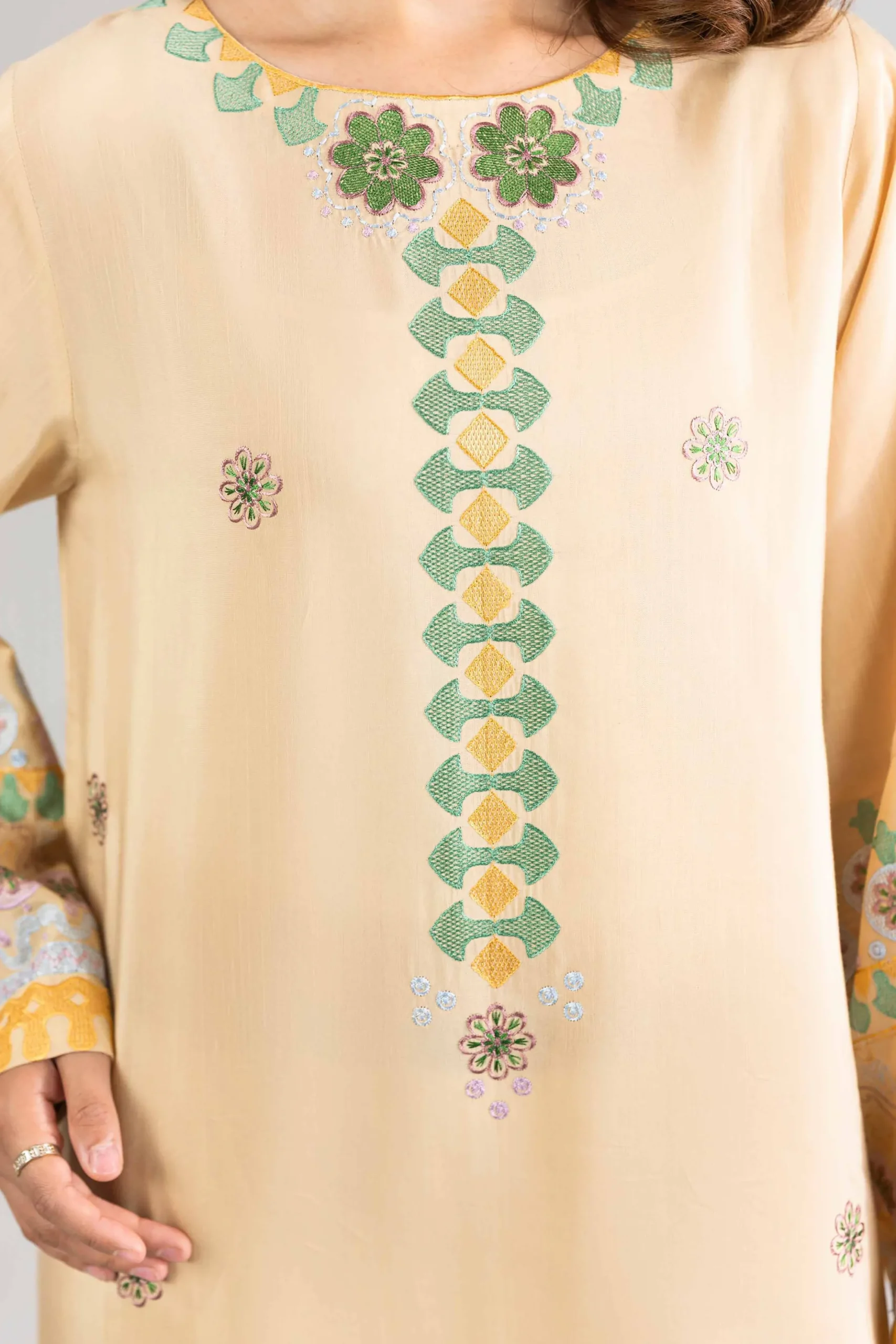 Embroidered Dress - FE26-108