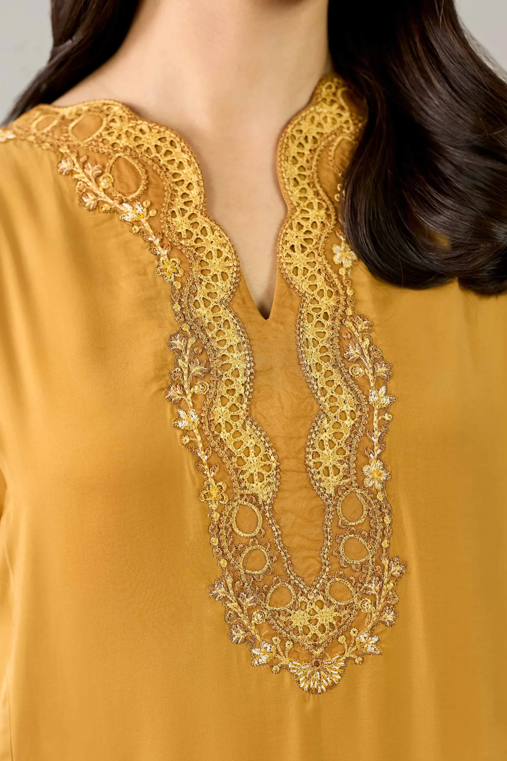 Embroidered Dress - FE26-37