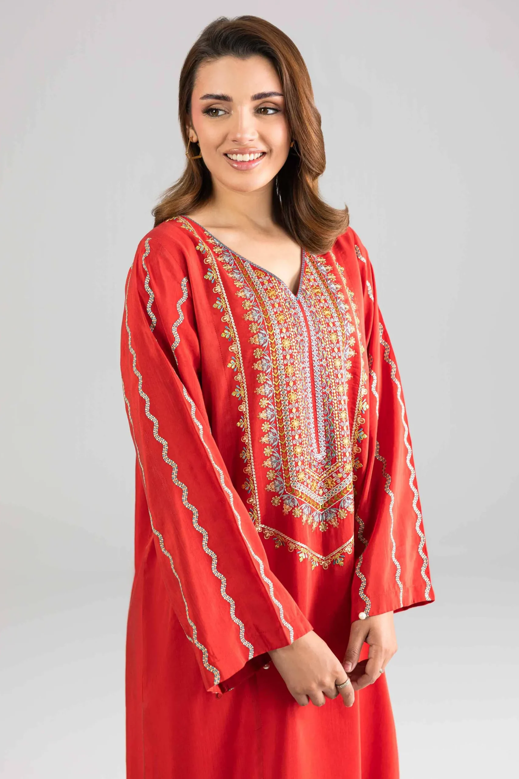 Embroidered Dress - FE26-60