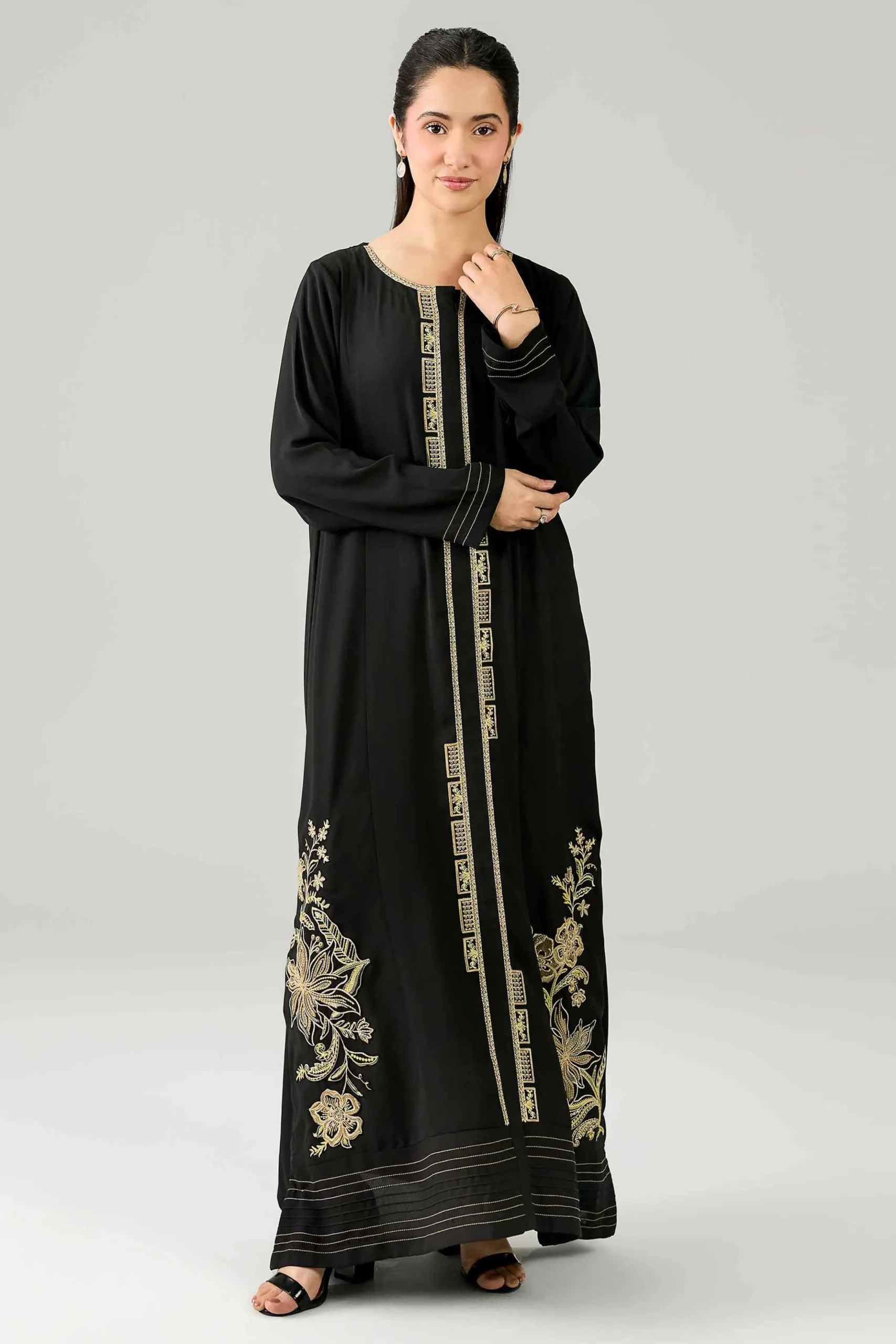 Embroidered Dress - FE26-107