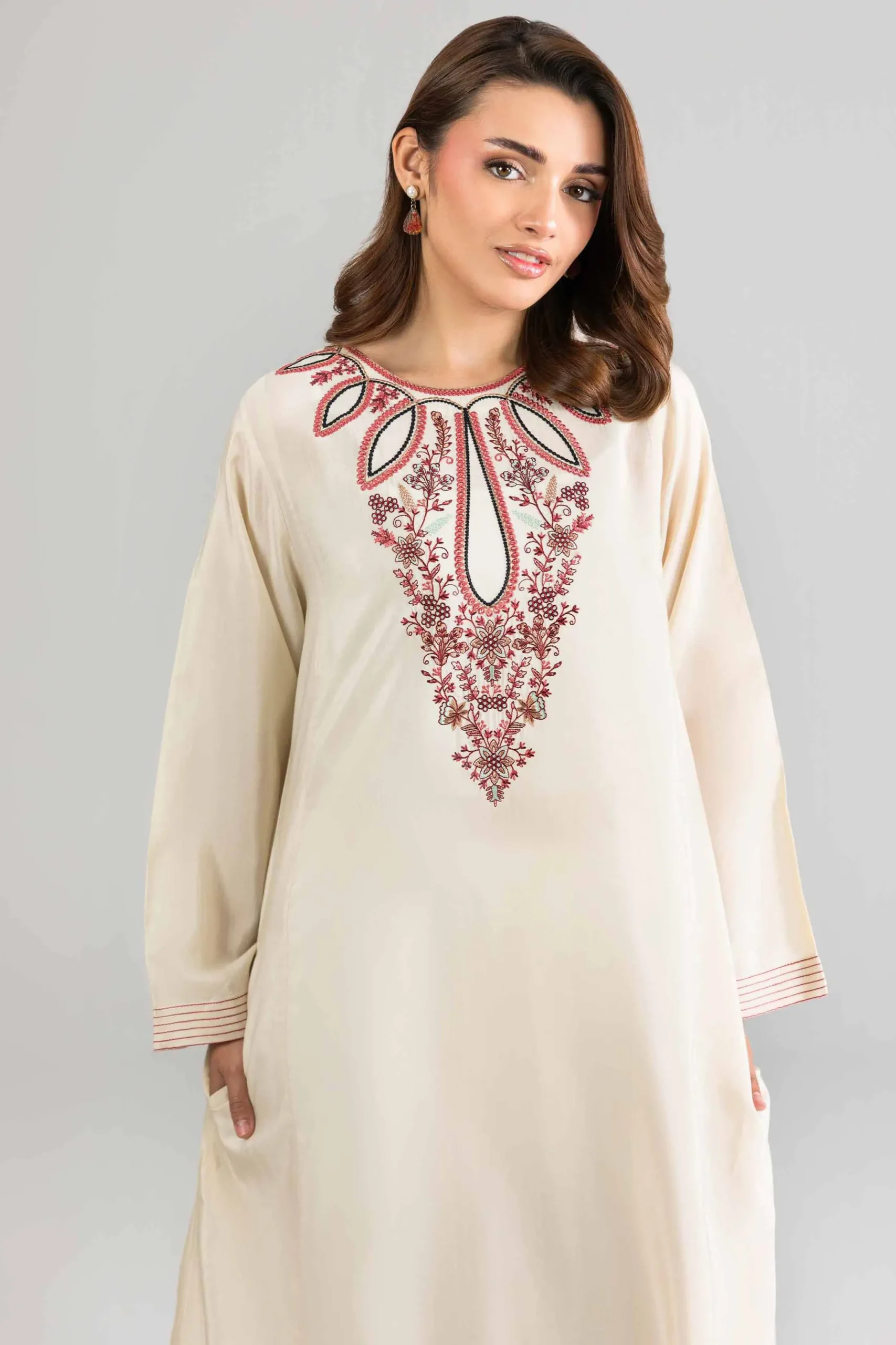 Embroidered Dress - FE26-58