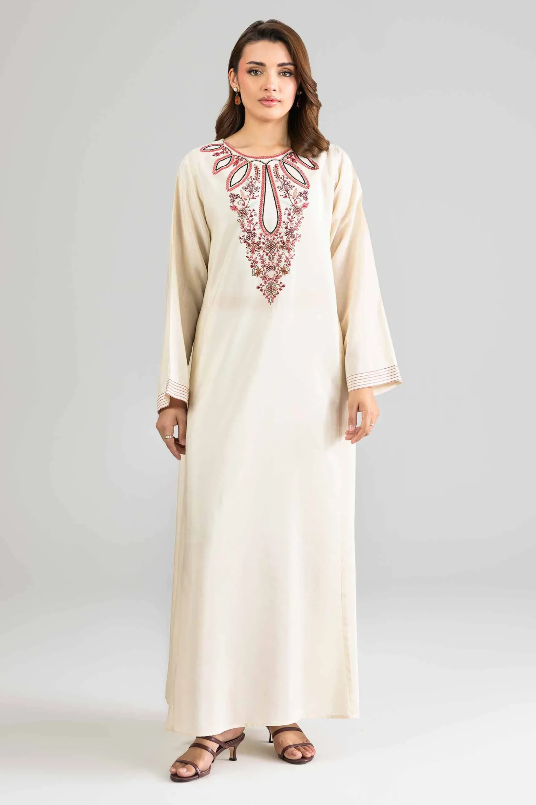 Embroidered Dress - FE26-58