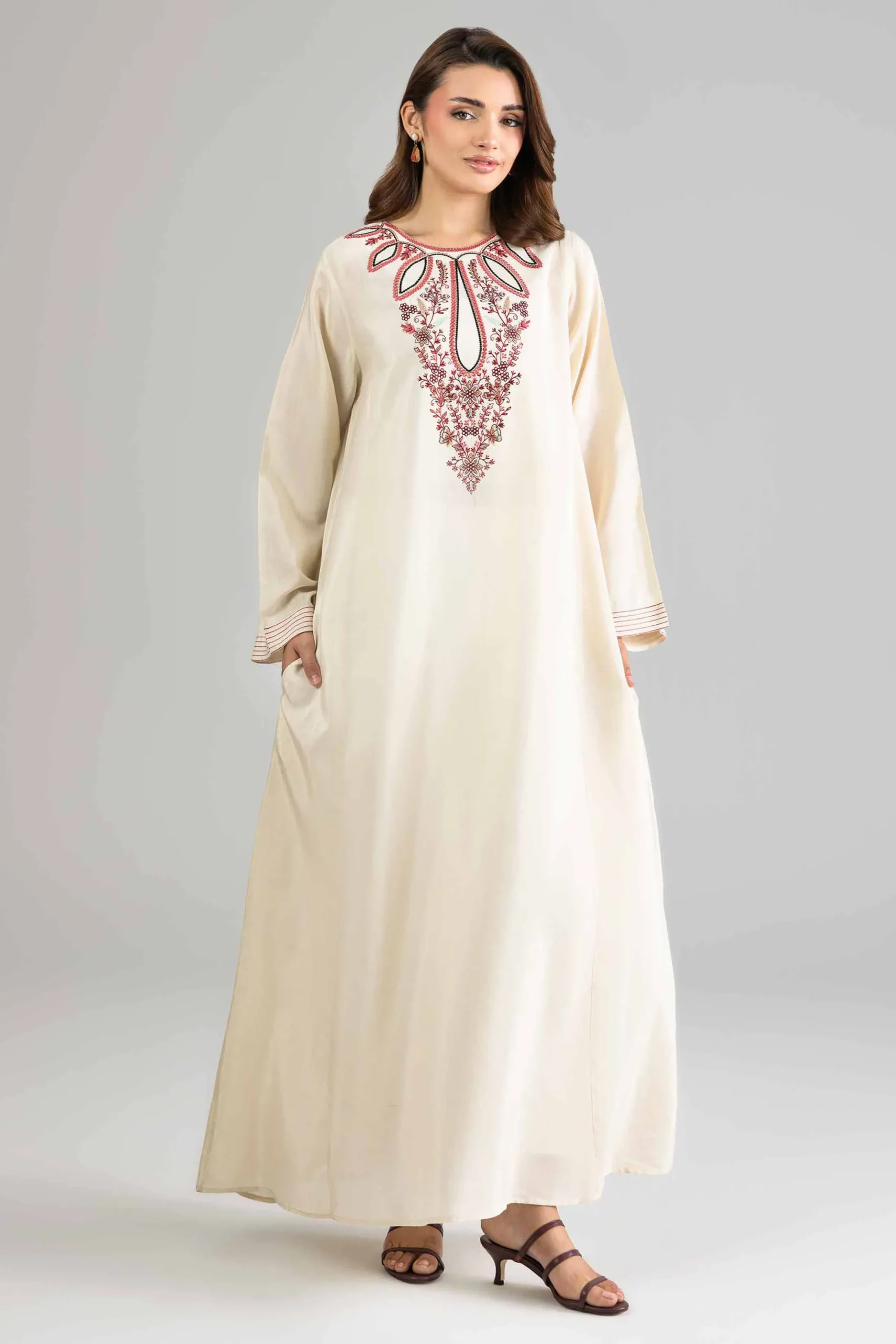 Embroidered Dress - FE26-58