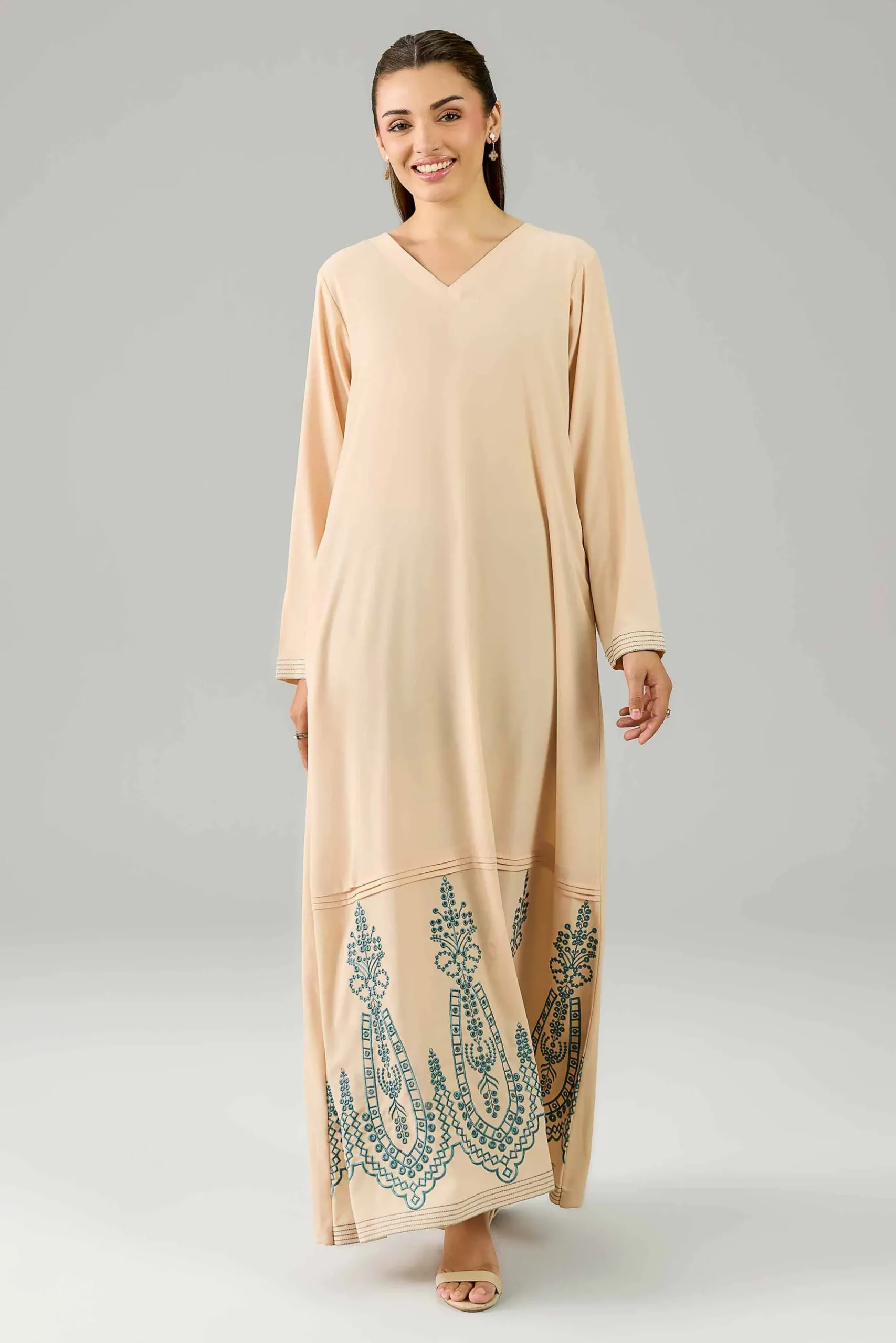 Embroidered Dress - FE26-91