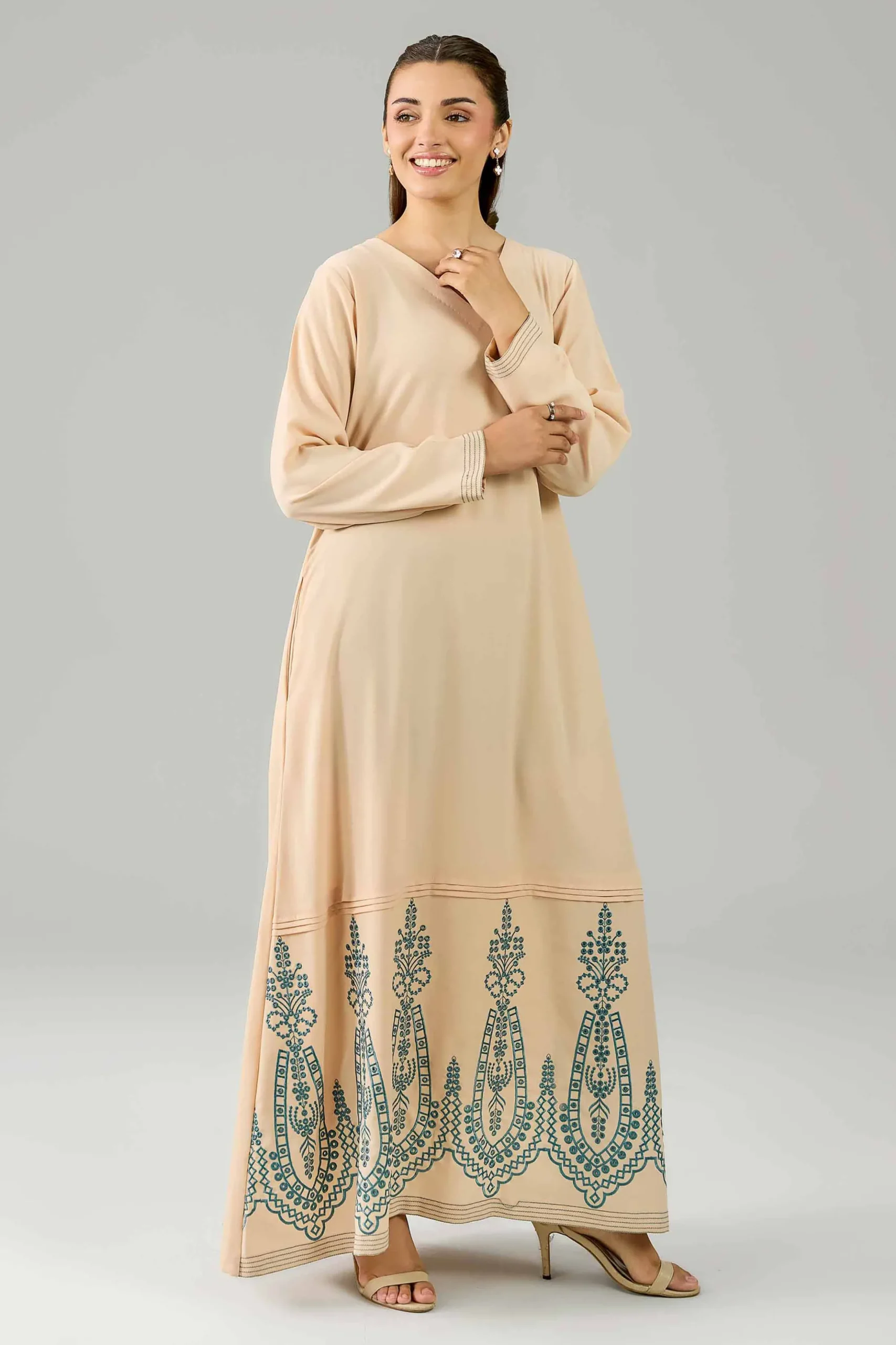 Embroidered Dress - FE26-91