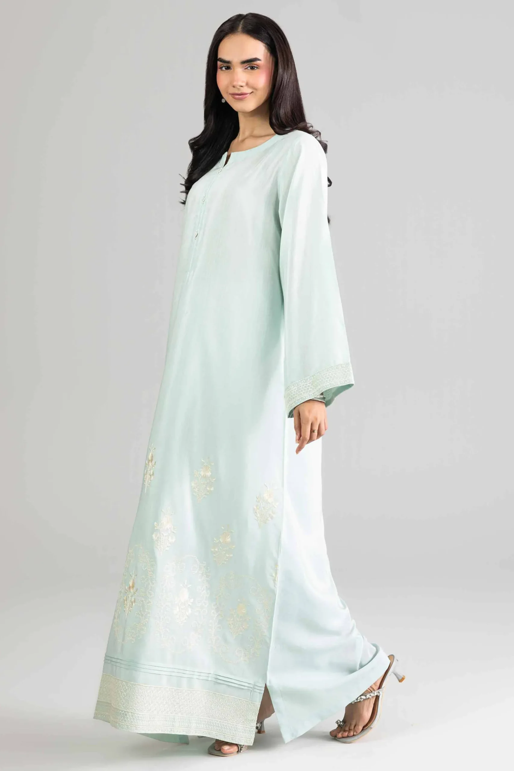 Embroidered Dress - FE26-109