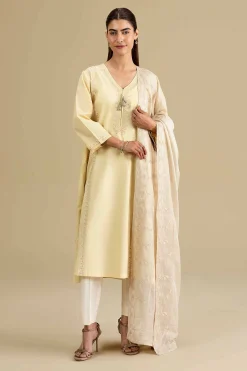 Embroidered Dupatta - KFE26-195