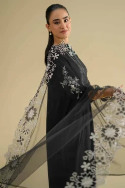 Embroidered Dupatta - KFE26-234