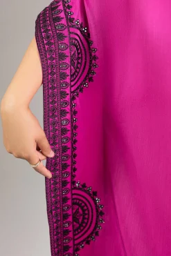 Embroidered Kaftan - FE26-110