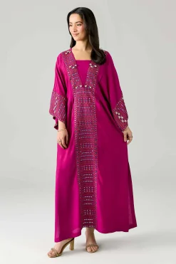 Embroidered Kaftan - FE26-61