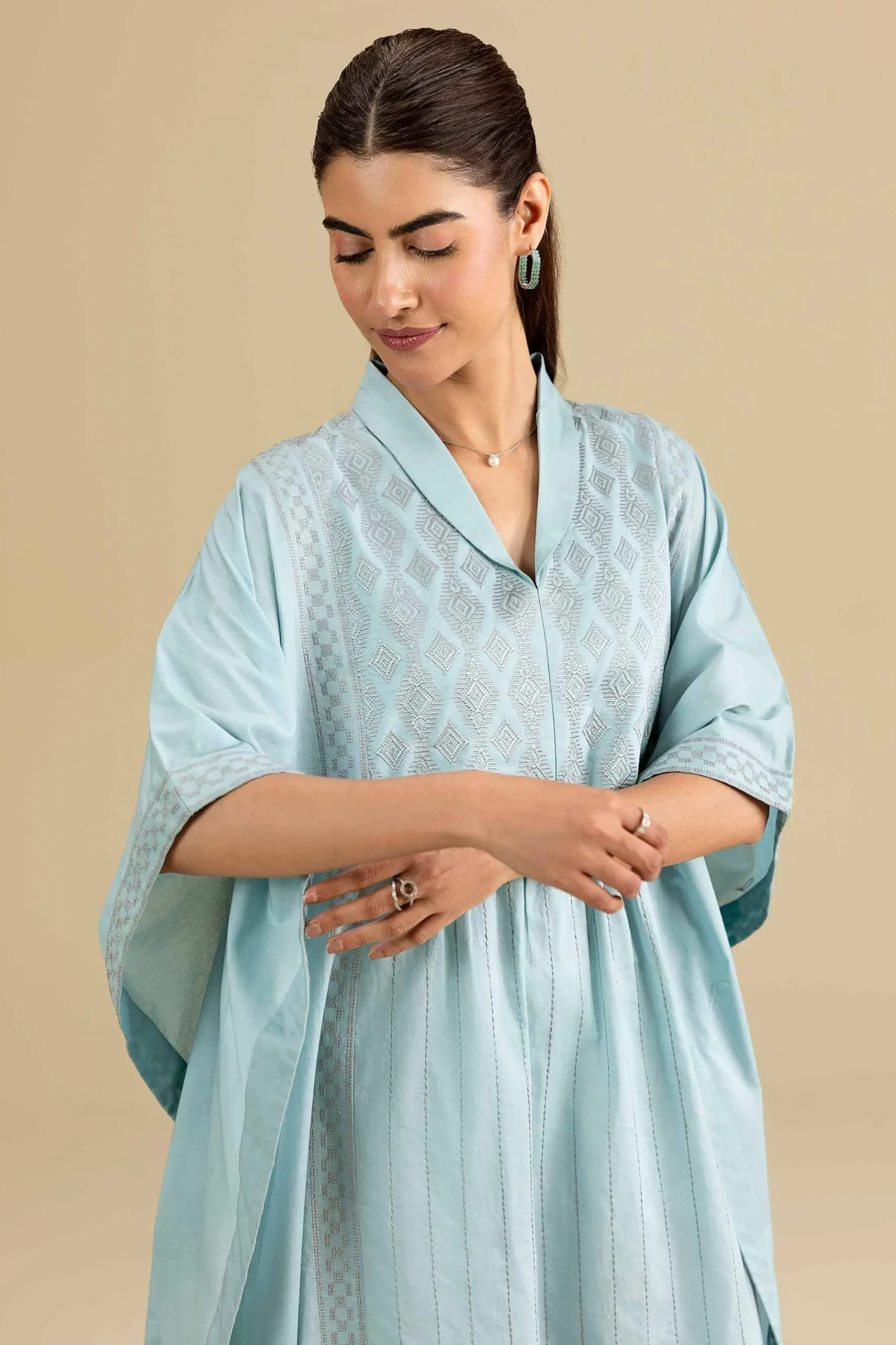 Embroidered Kaftan - KFE26-136