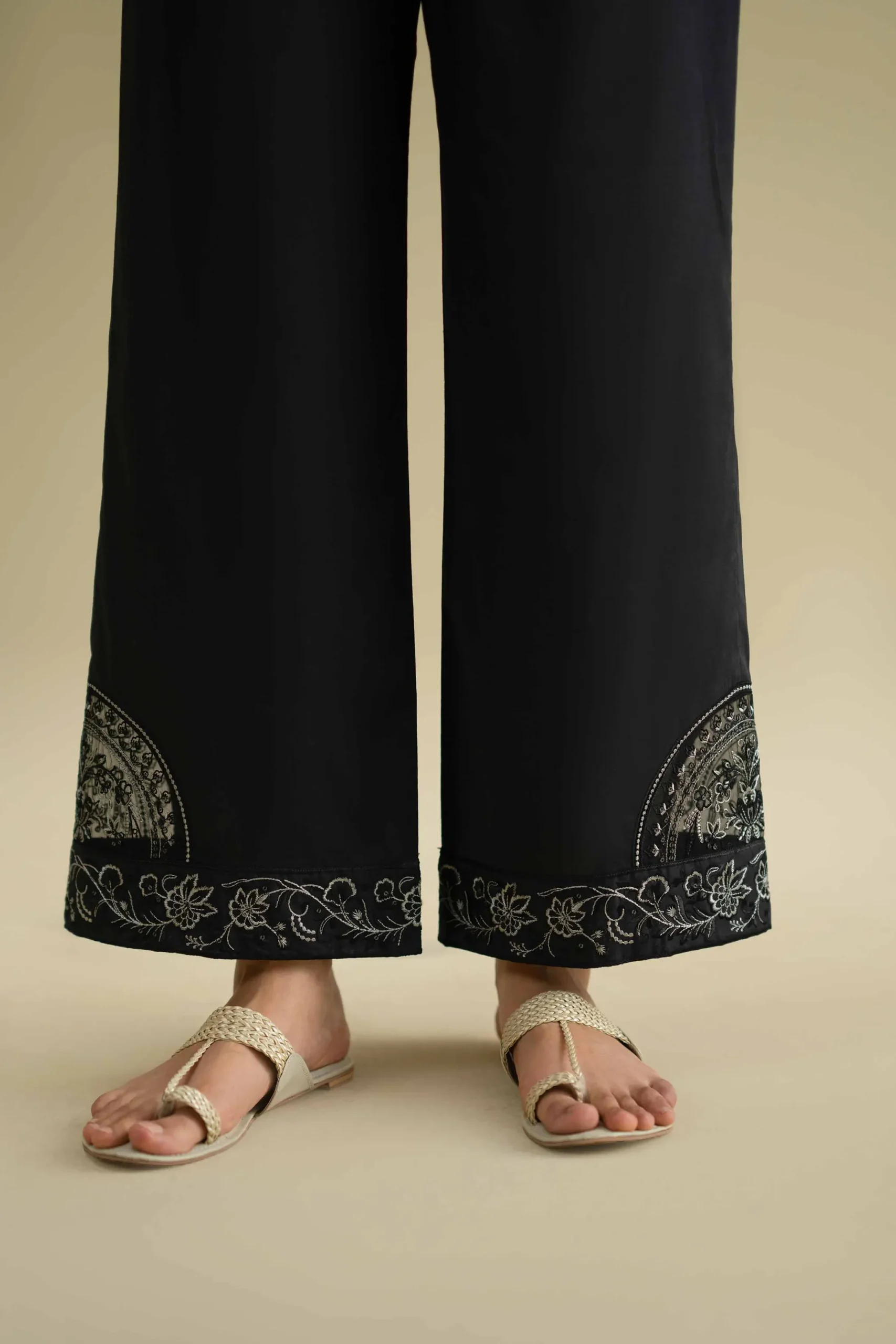 Embroidered Pants - KFE26-127