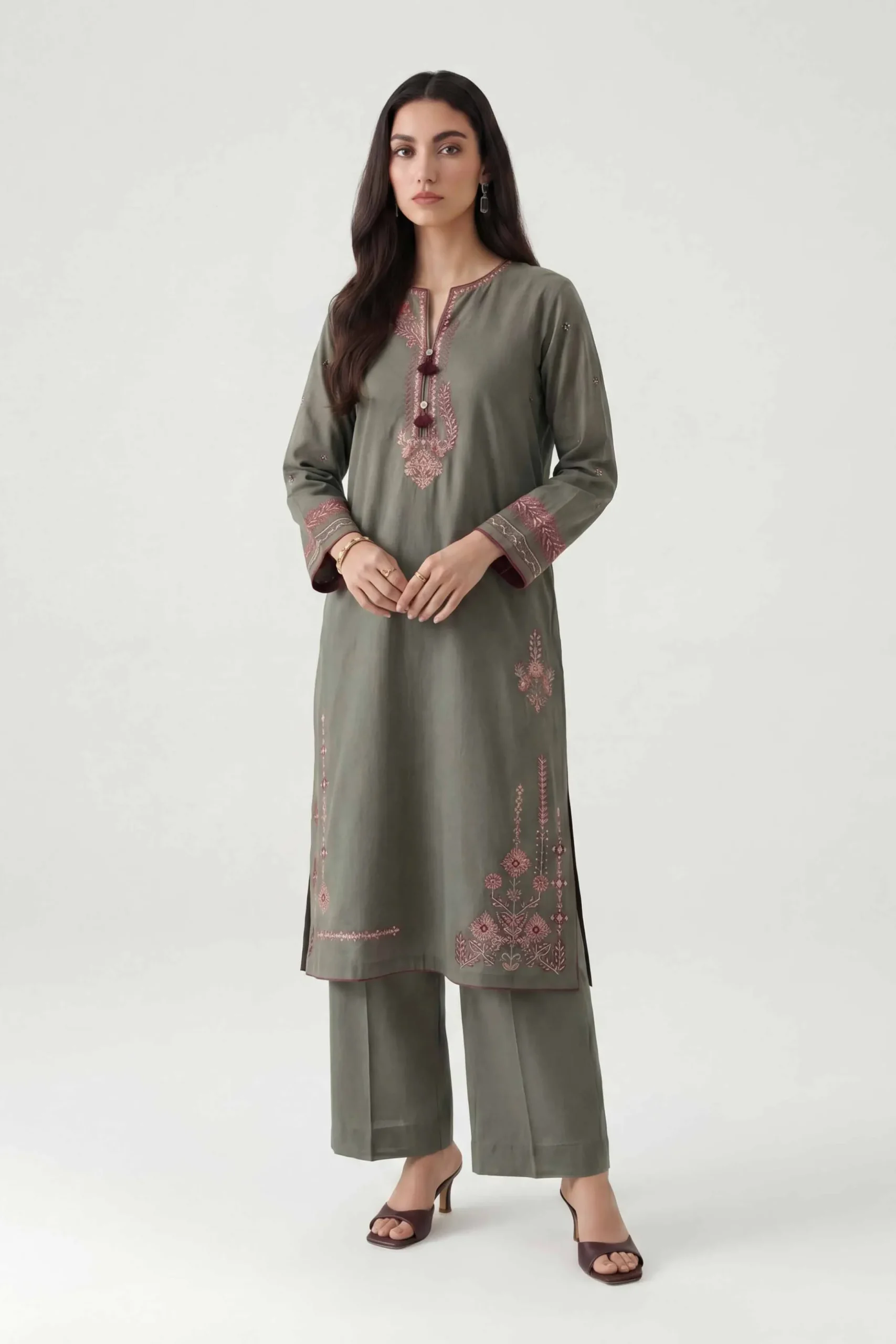 Embroidered Shirt - KFE26-137