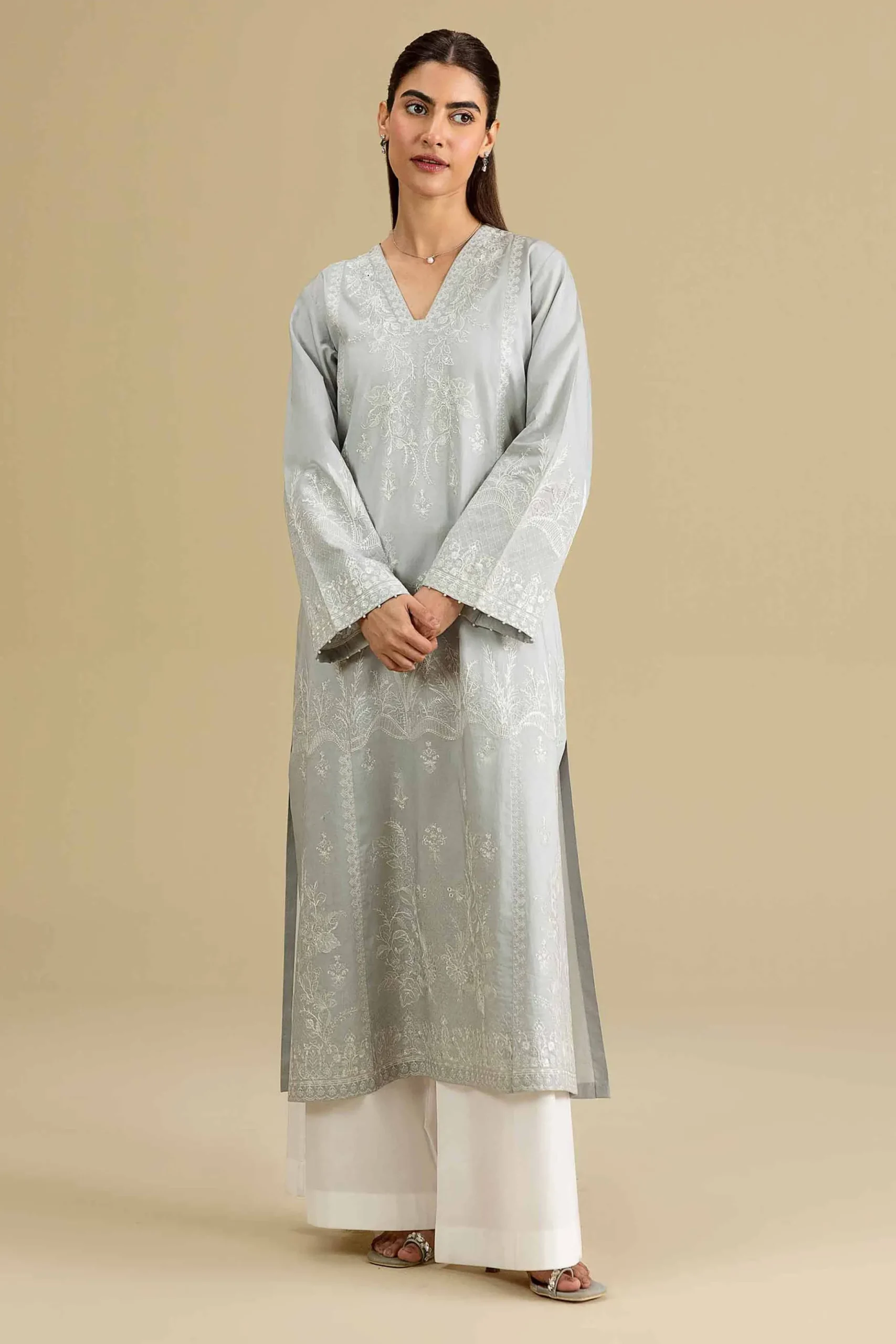 Embroidered Shirt - KFE26-141