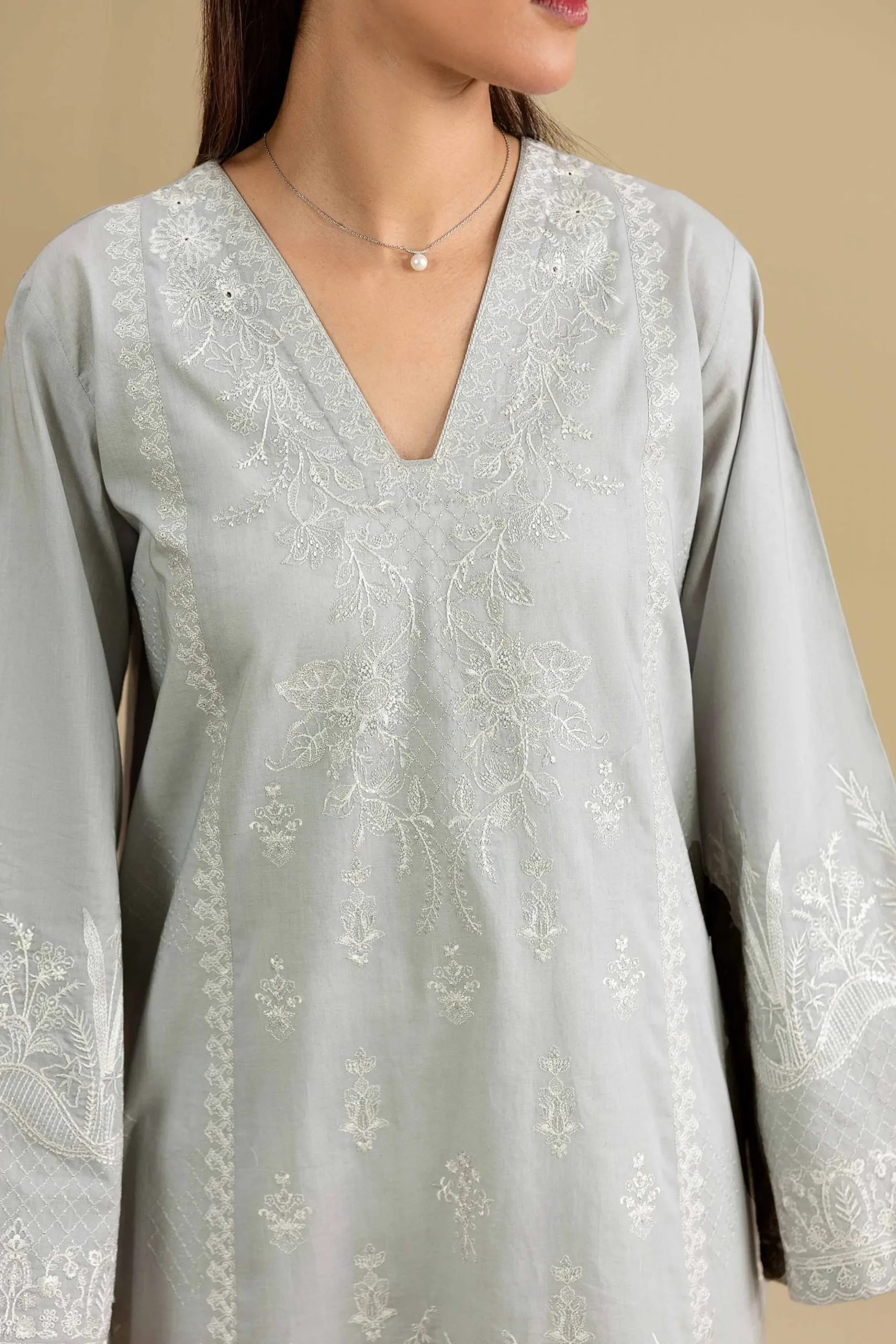 Embroidered Shirt - KFE26-141