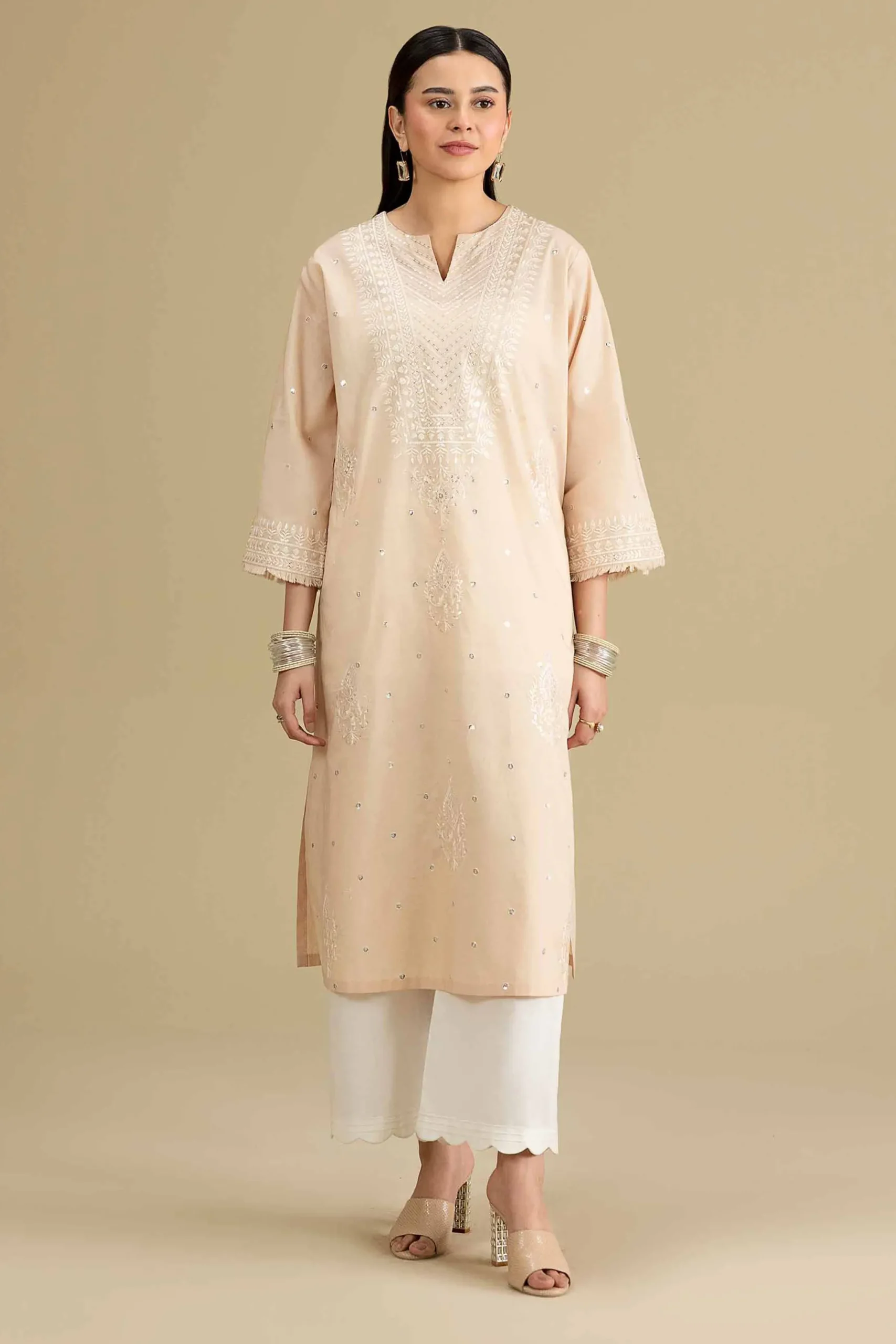 Embroidered Shirt - KFE26-139