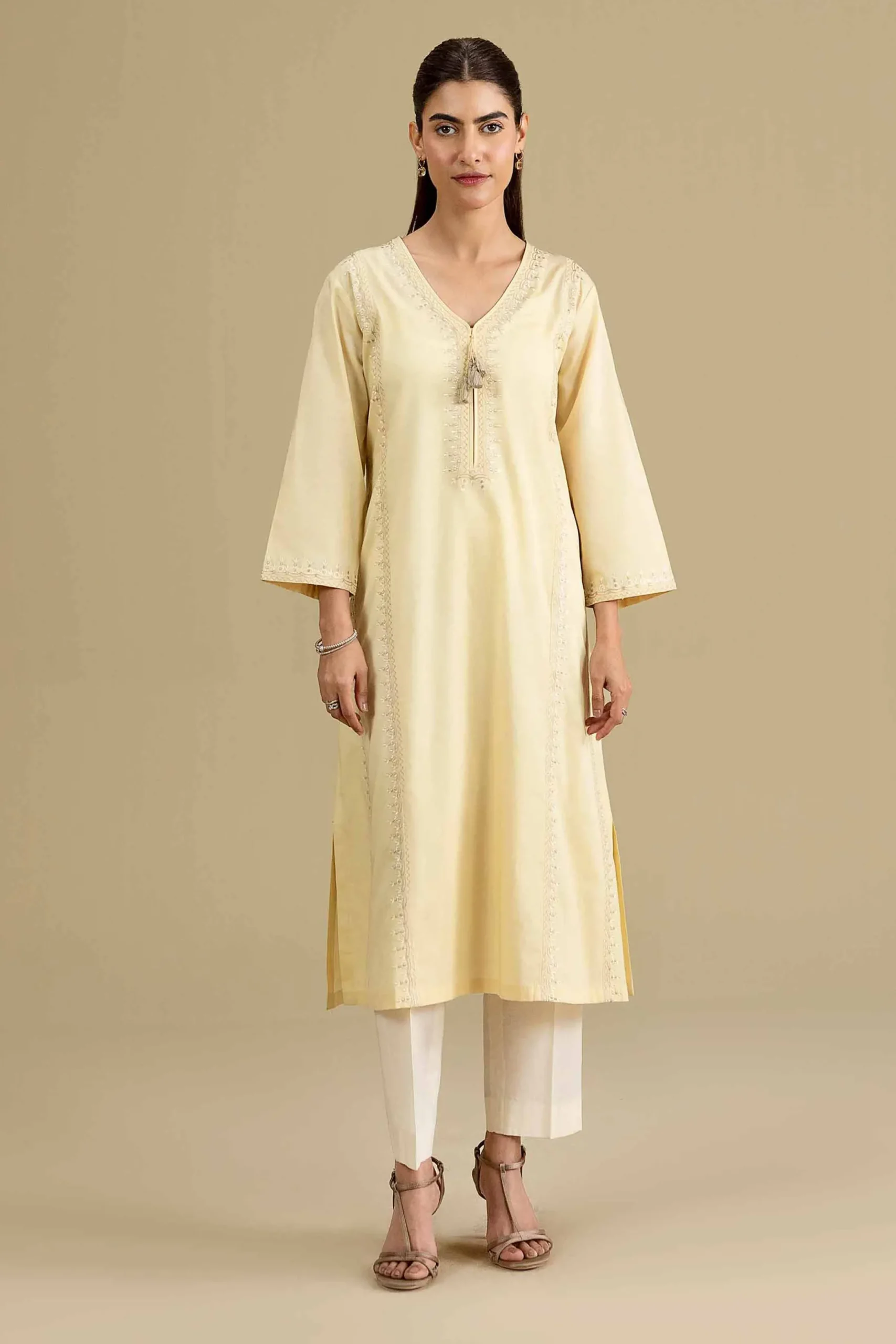 Embroidered Shirt - KFE26-138