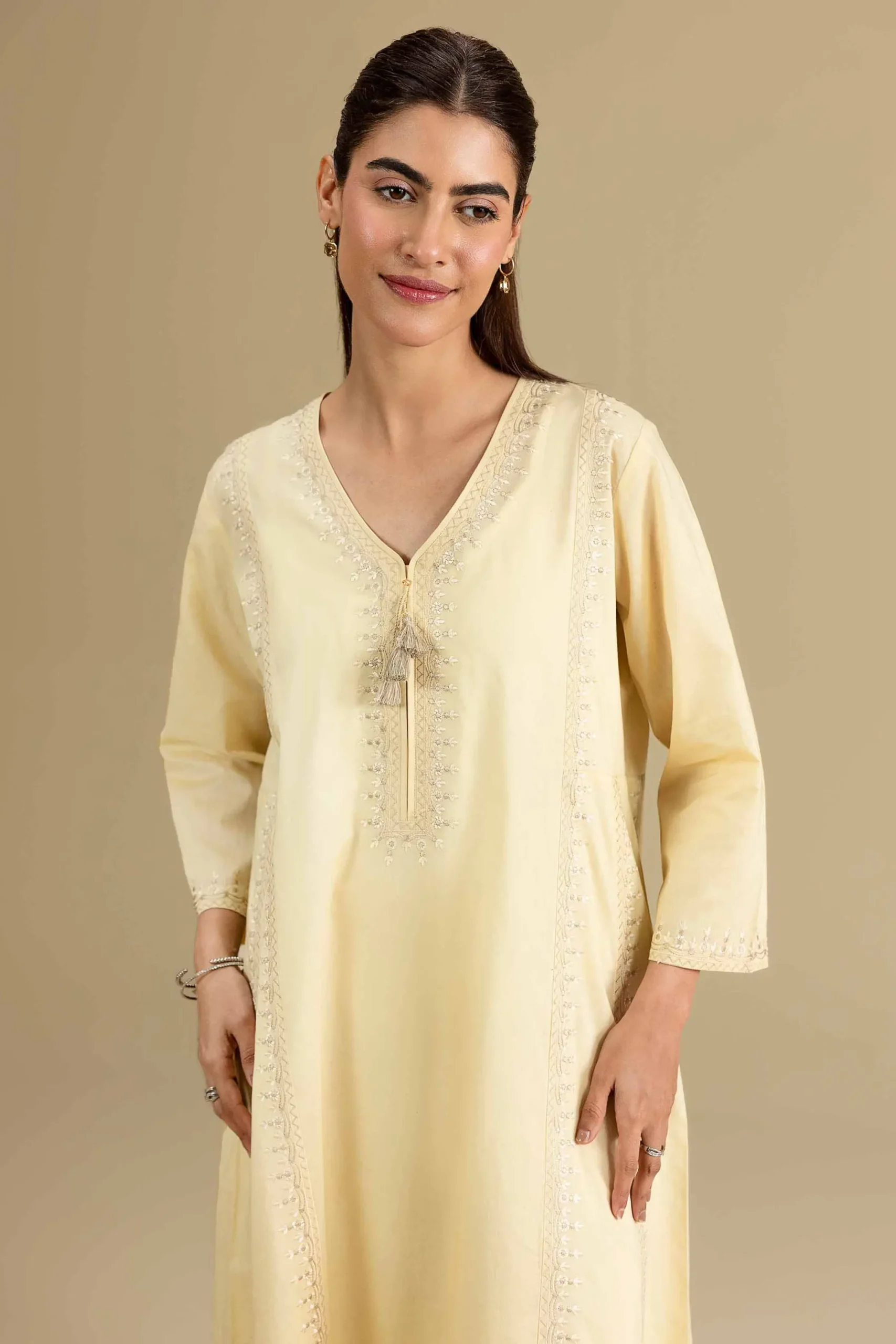 Embroidered Shirt - KFE26-138