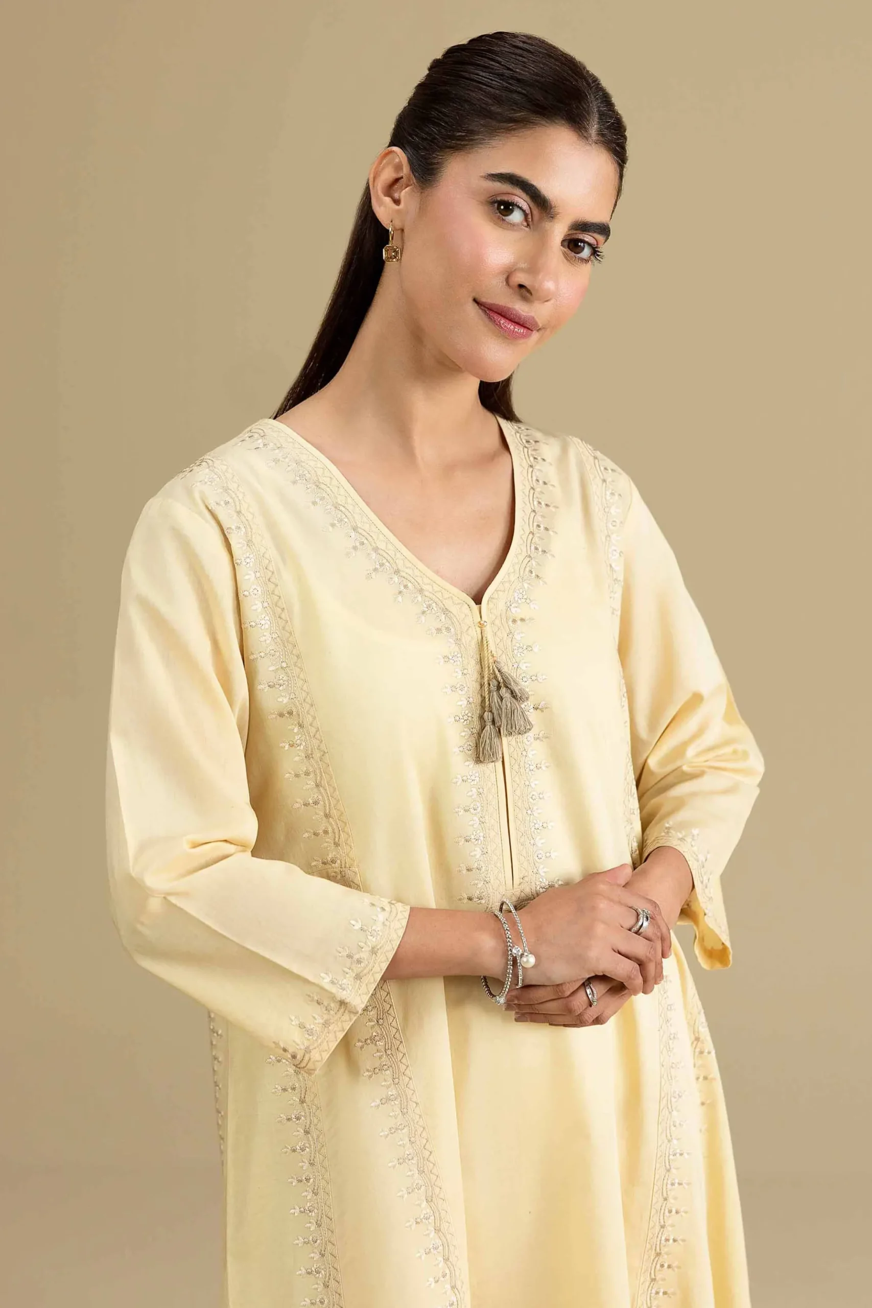Embroidered Shirt - KFE26-138