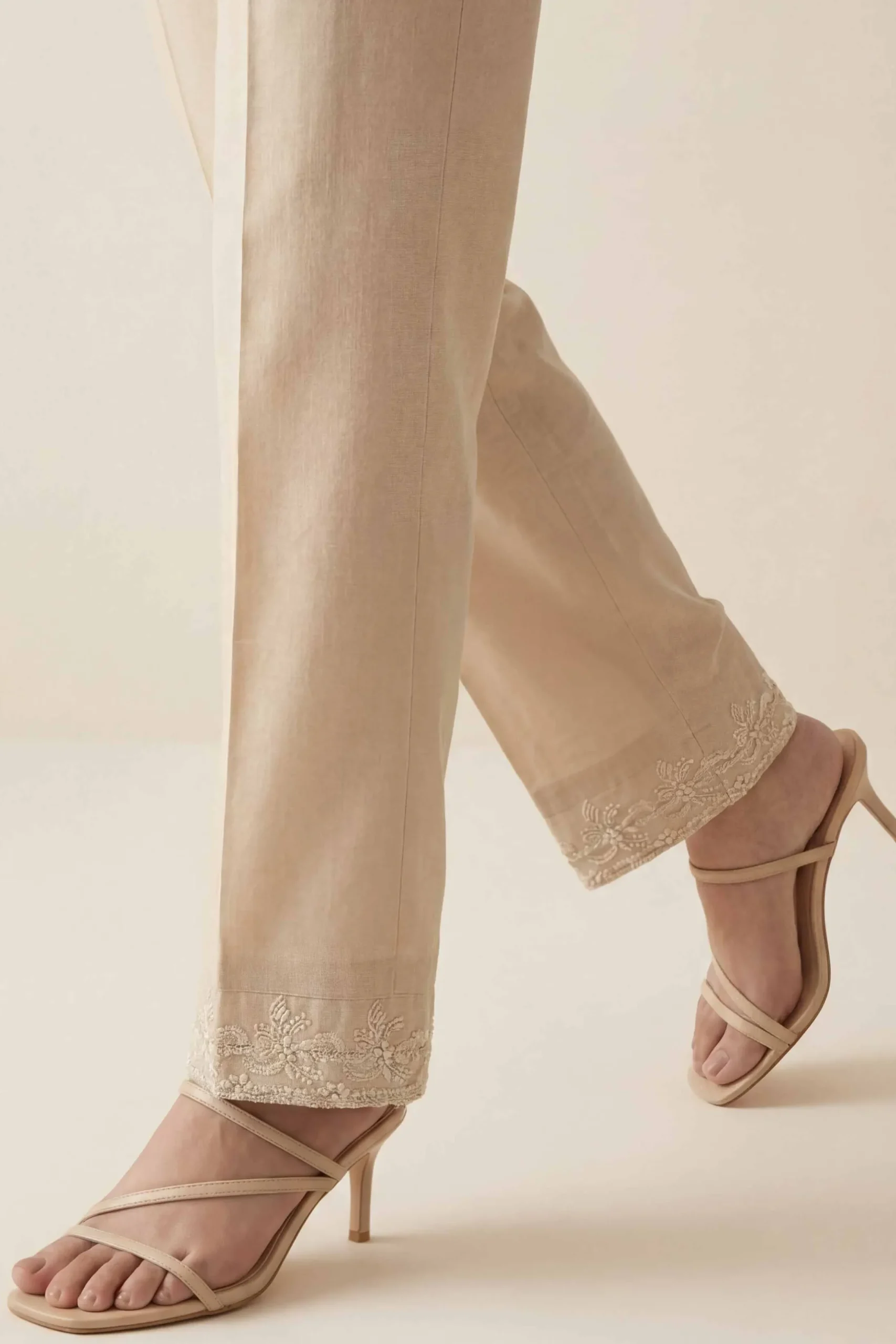 Embroidered Trousers - PE26-636