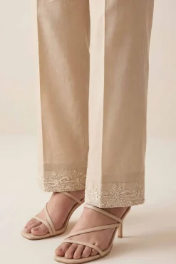 Embroidered Trousers - PE26-636