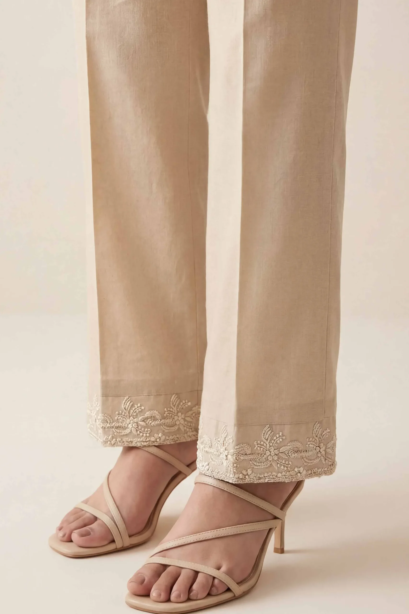 Embroidered Trousers - PE26-636