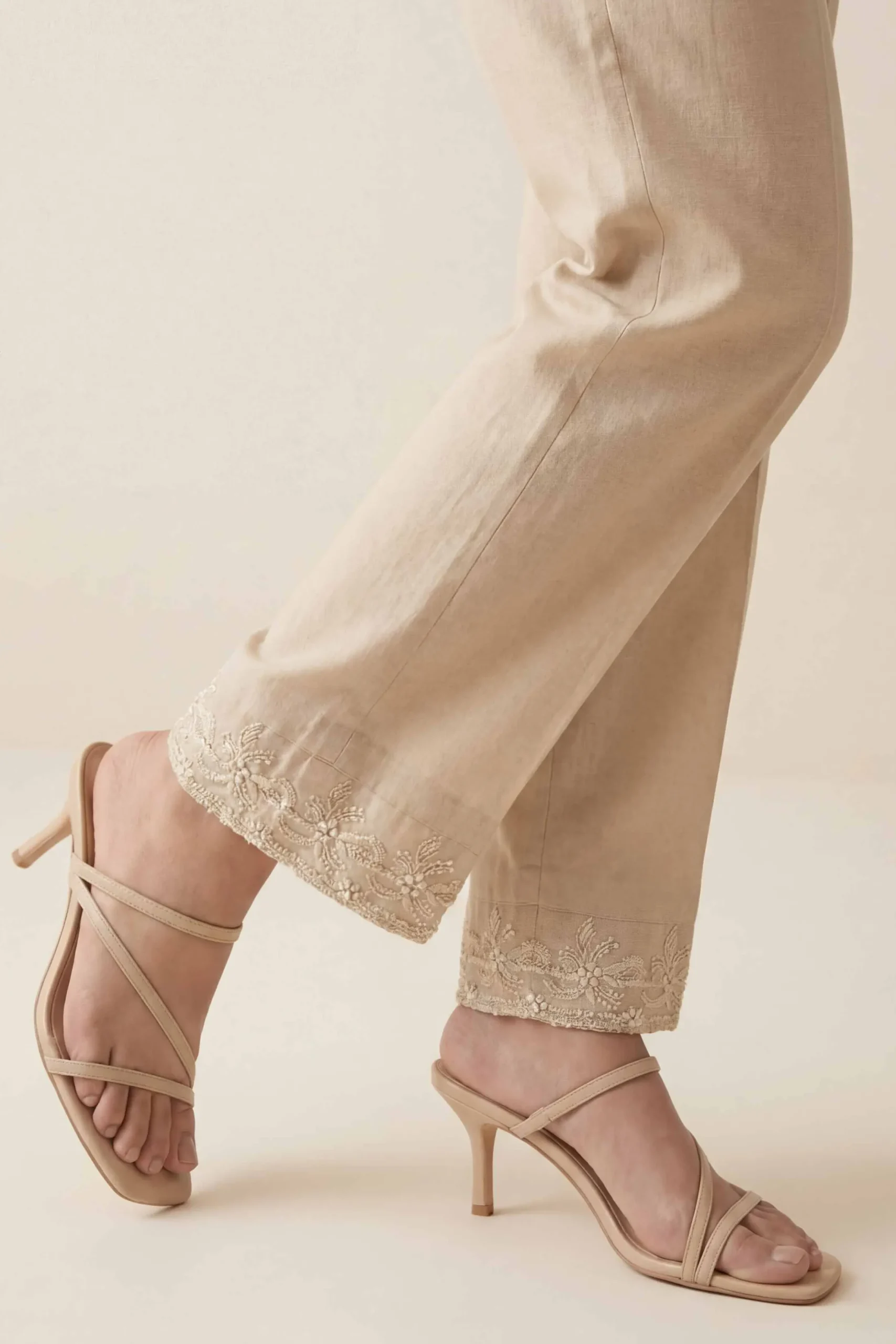 Embroidered Trousers - PE26-636