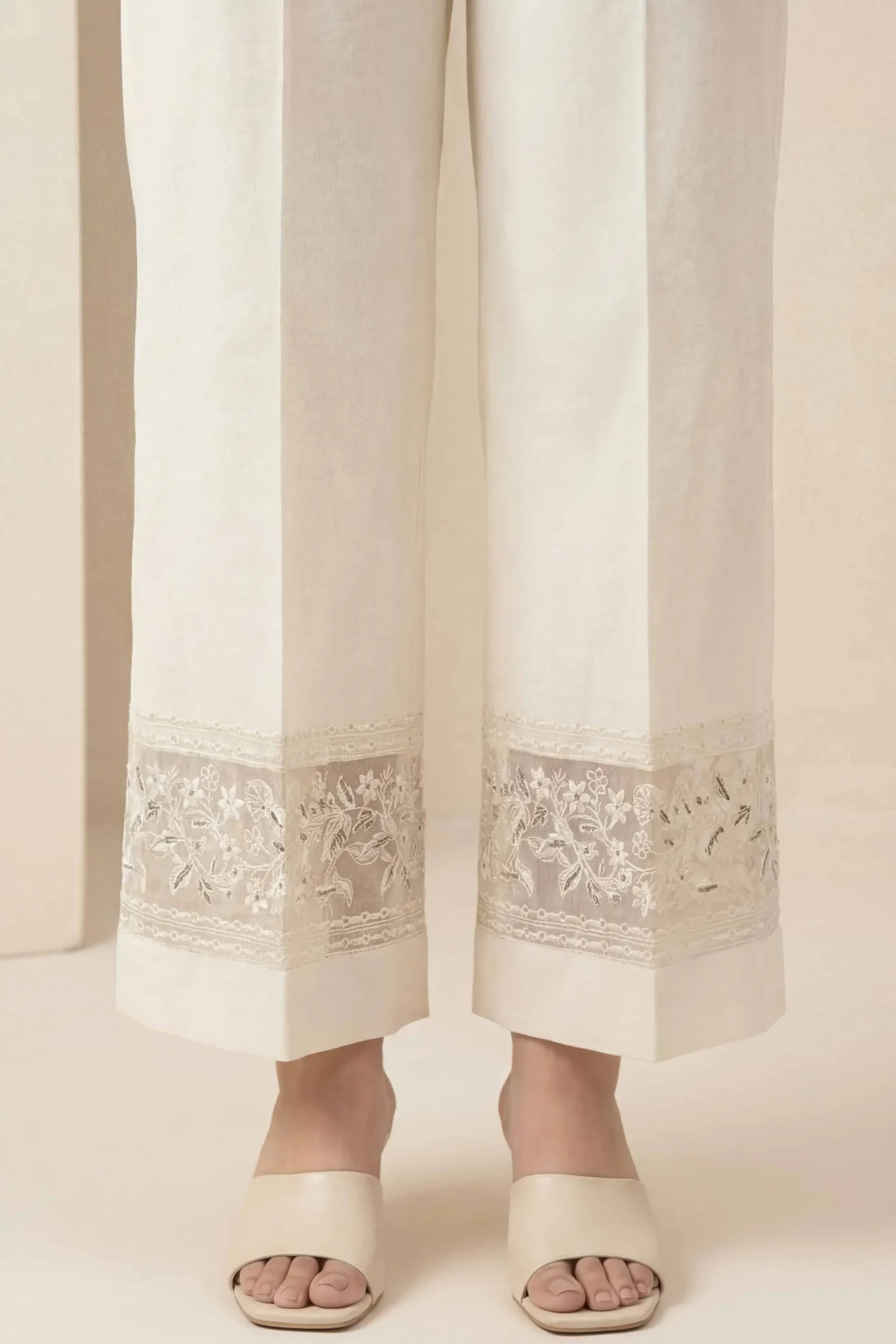 Embroidered Trousers - PE26-637