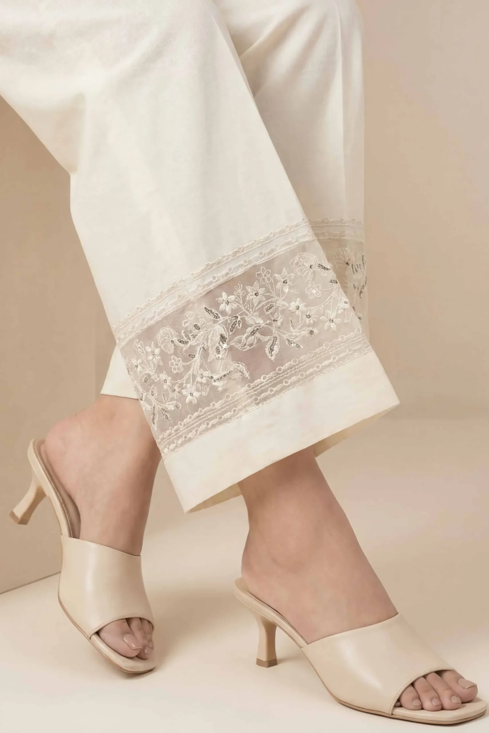 Embroidered Trousers - PE26-637