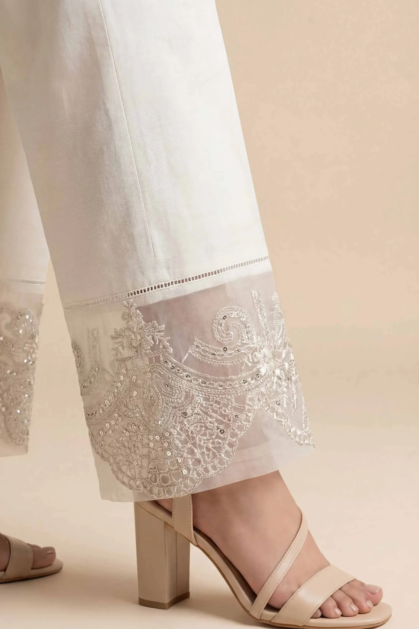 Embroidered Trousers - PE26-638