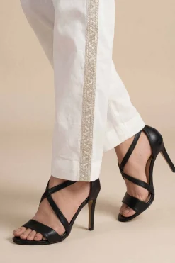 Embroidered Trousers - PE26-646