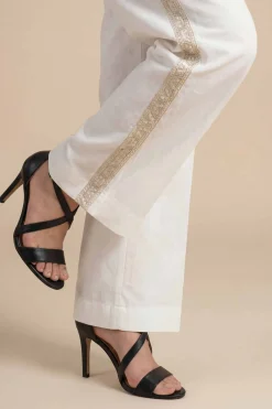 Embroidered Trousers - PE26-646