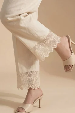 Embroidered Trousers - PE26-649