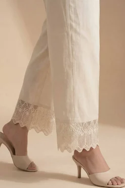 Embroidered Trousers - PE26-649