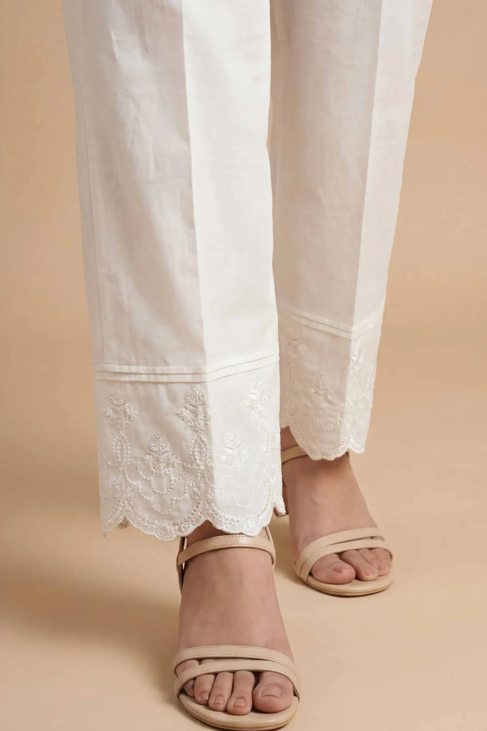 Embroidered Trousers - PE26-655