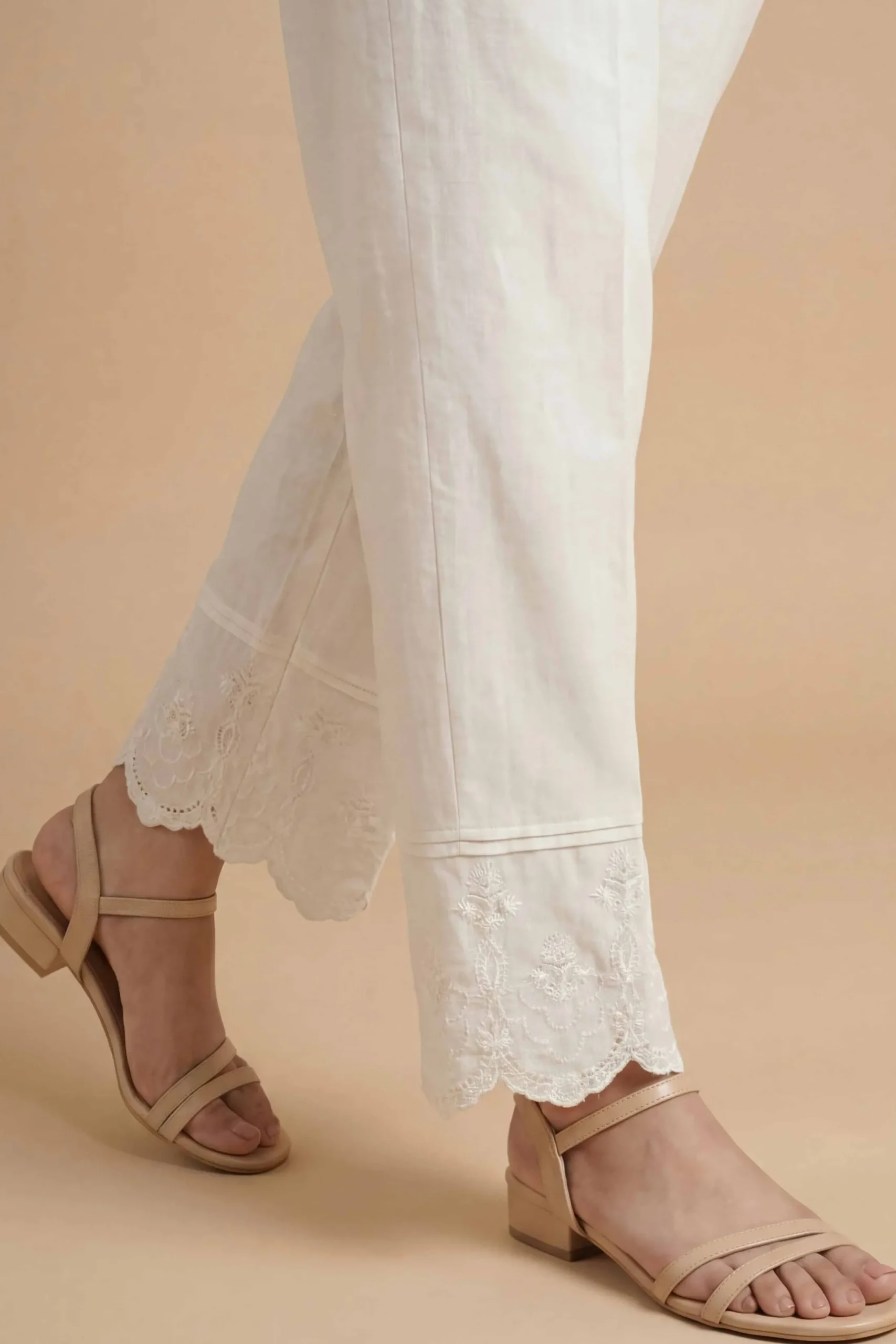 Embroidered Trousers - PE26-655