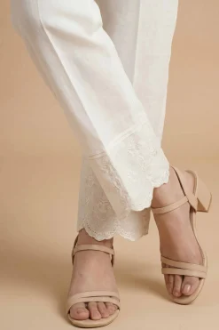 Embroidered Trousers - PE26-655